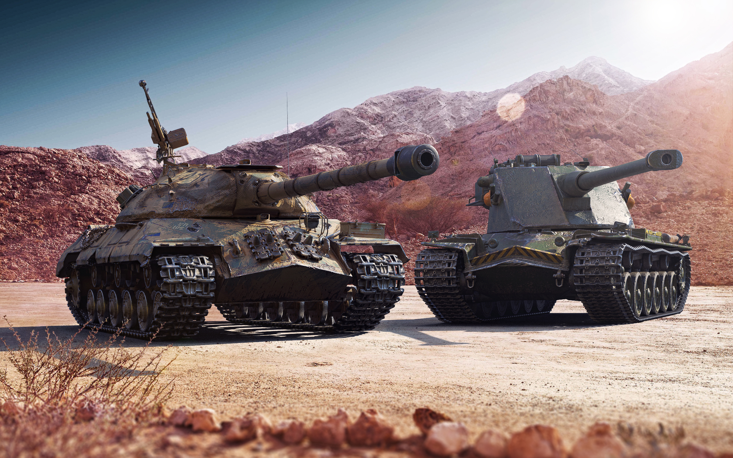 IS 3 & Kranvagn With 3D Styles Wallpaper. Tanks: World Of Tanks Media, Best Videos And Artwork