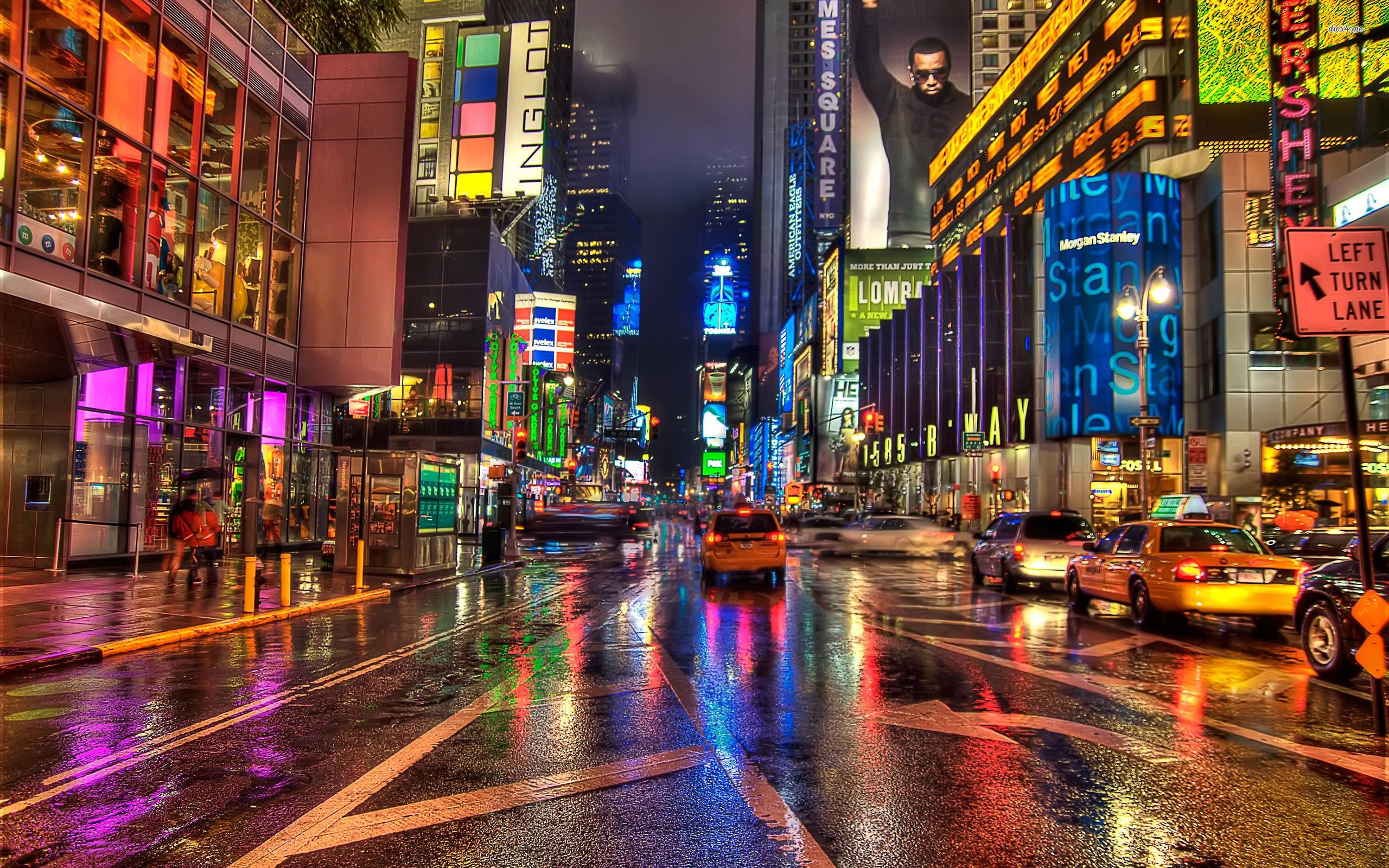 New York Streets HD wallpaper