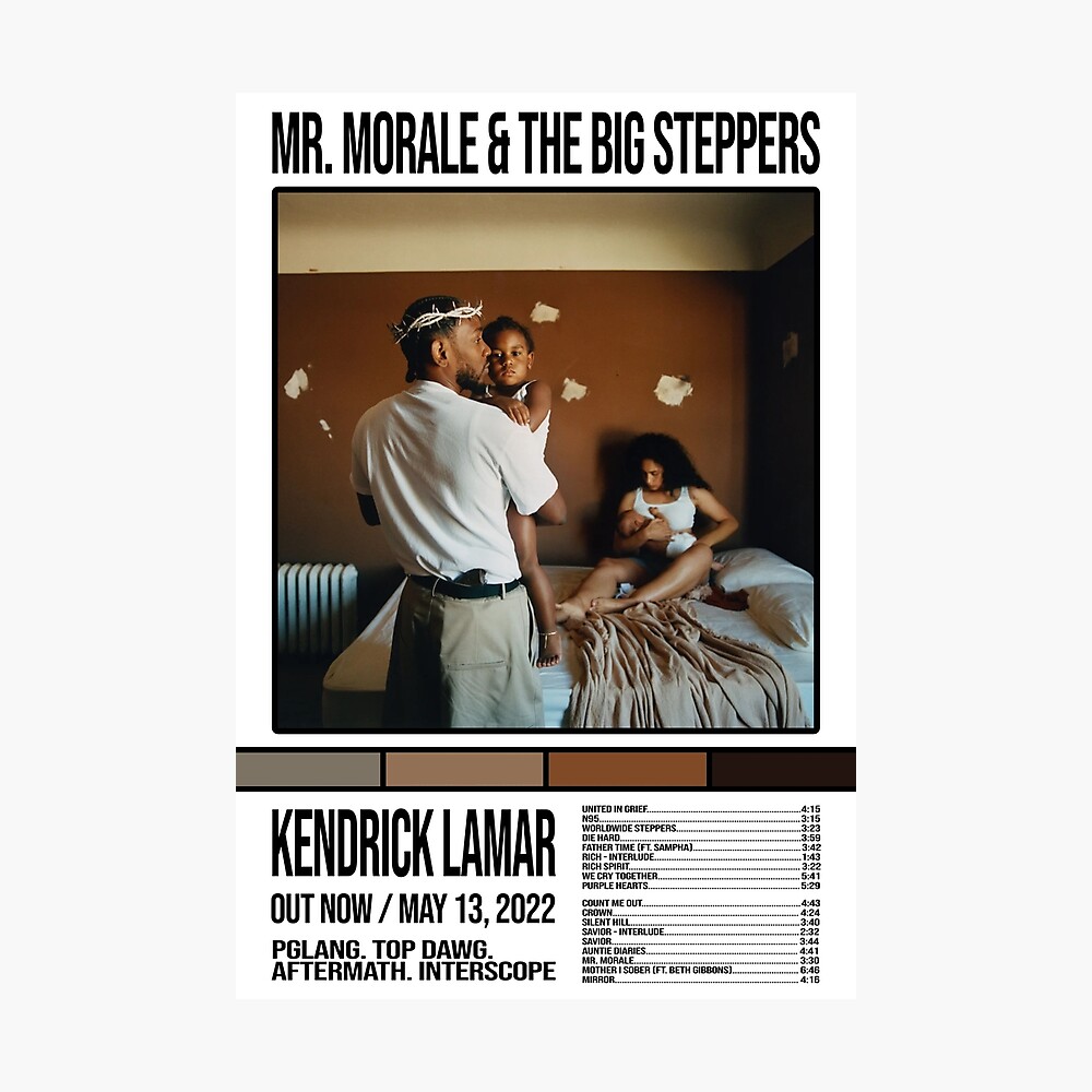 art poster Mr. Morale & the Big Steppers Lamar Poster