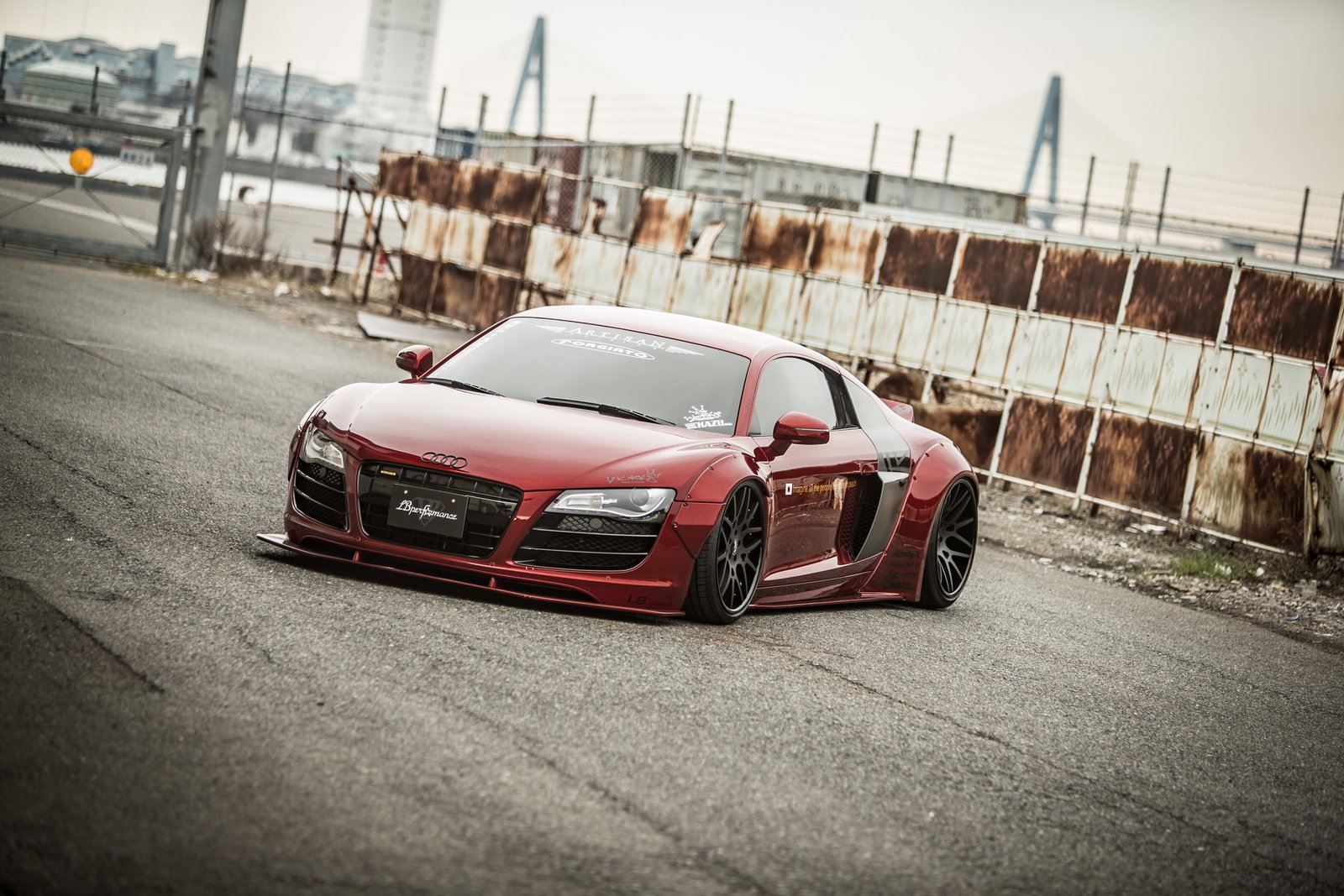 liberty, Walk, Audi, R8, Cars, Bodykit, Modified Wallpaper HD / Desktop and Mobile Background