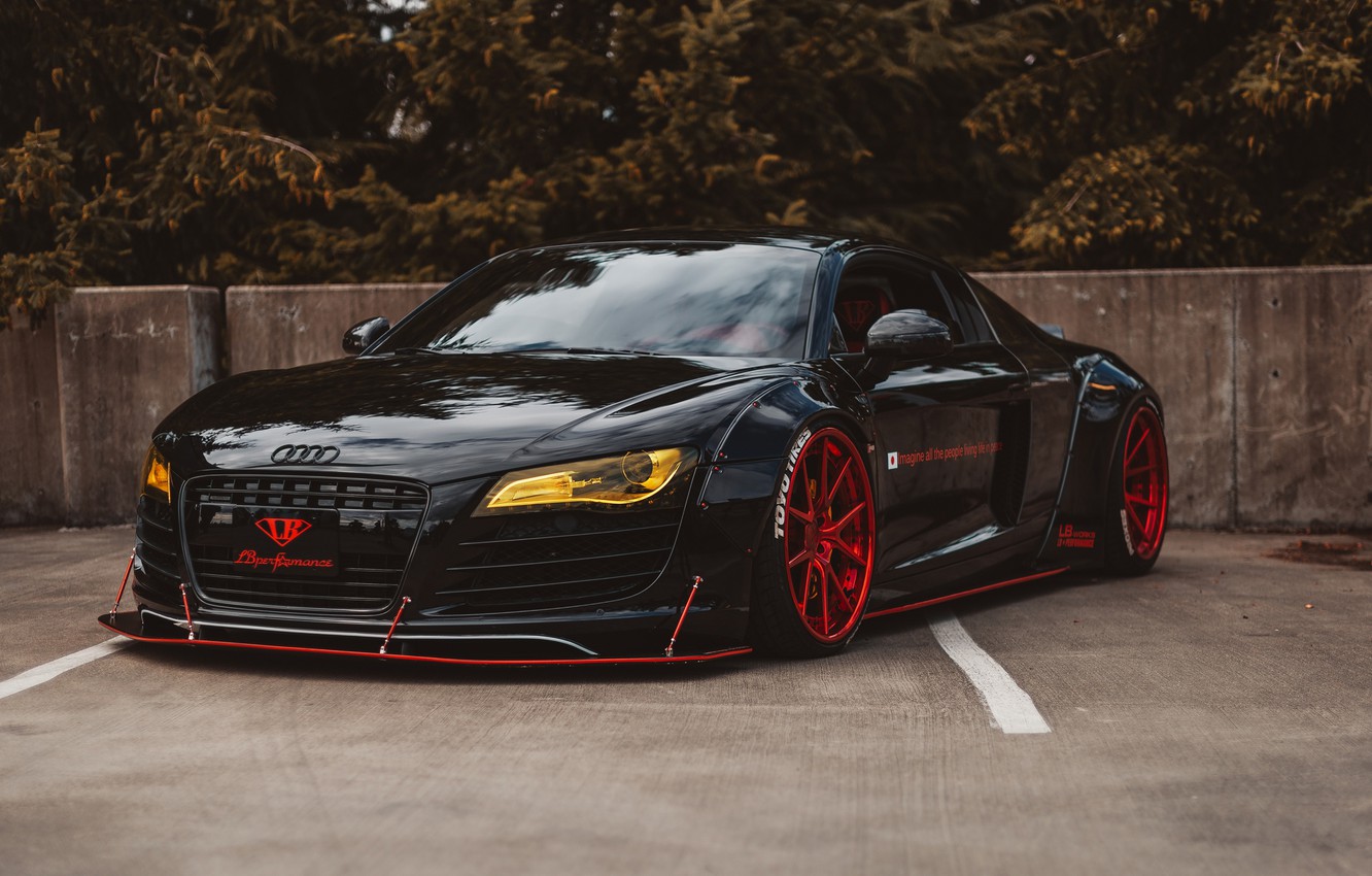 Wallpaper Audi, Audi R8, Liberty Walk, LB Performance image for desktop, section audi