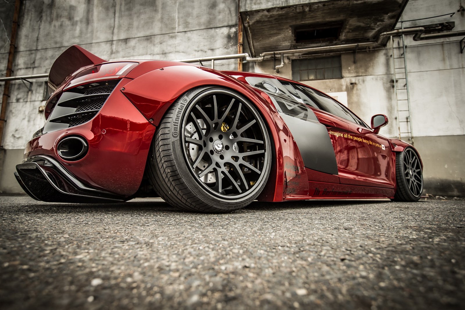 liberty, Walk, Audi, R8, Cars, Bodykit, Modified Wallpaper HD / Desktop and Mobile Background