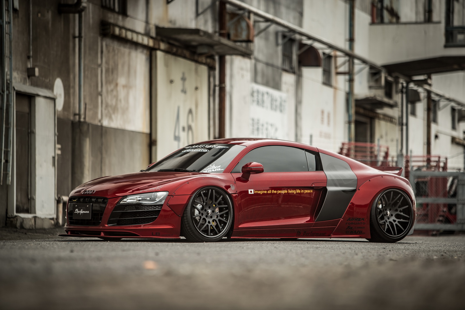 Liberty Walk Dresses Up First Gen Audi R8