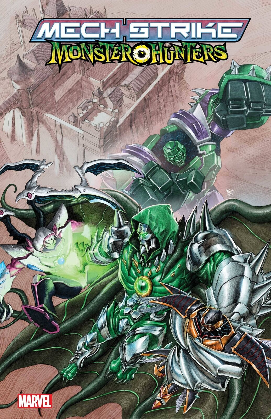 Mech Strike Monster Hunters -4. Select Cover. Marvel Comics 2022 NM