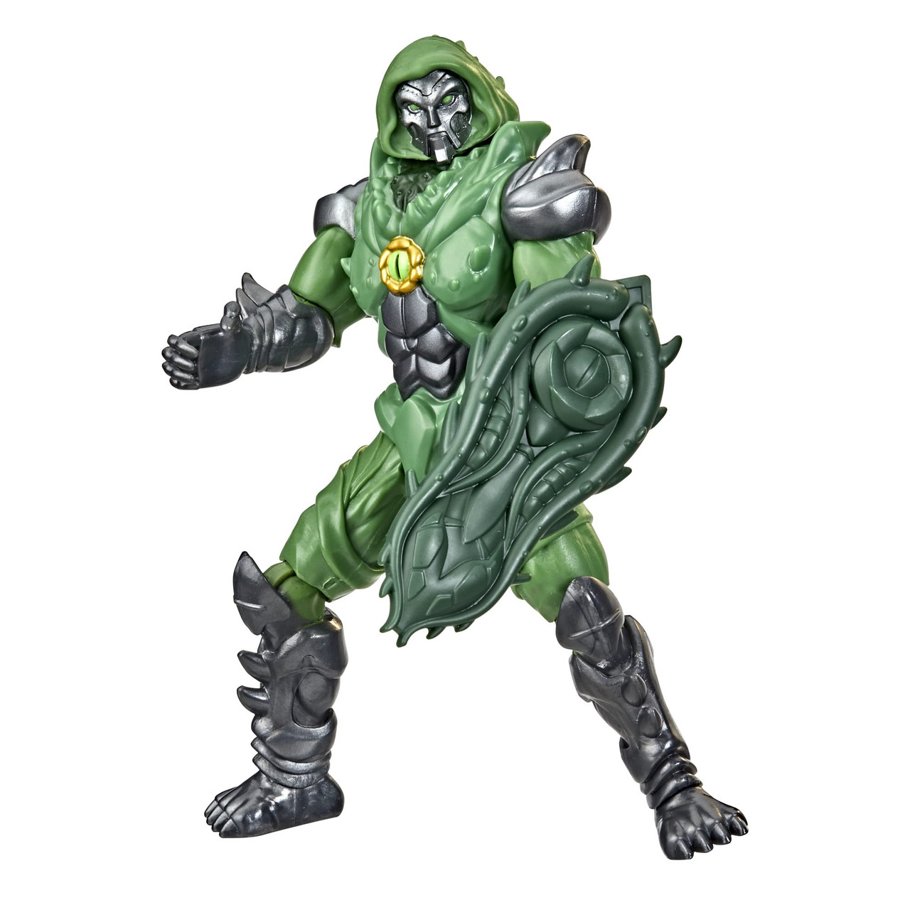 Marvel Avengers Mech Strike Monster Hunters Doctor Doom Toy, 6 Inch Scale Action Figure With Accessory, Toys For Kids Ages 4 And Up