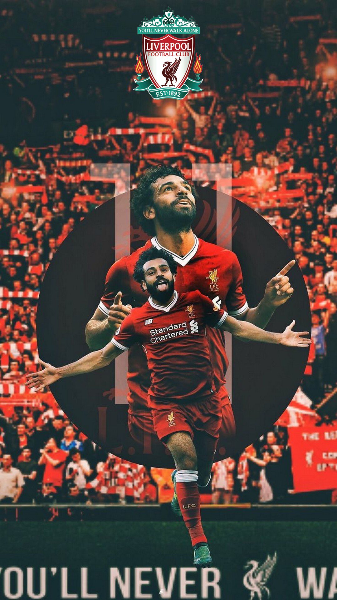 3D Android Wallpaper - #Liverpool #Mohamed #Salah #Wallpaper #Android