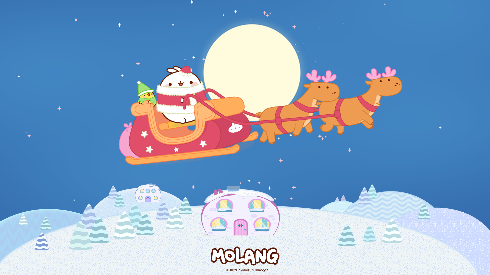 Wallpaper. Molang Officiel Website