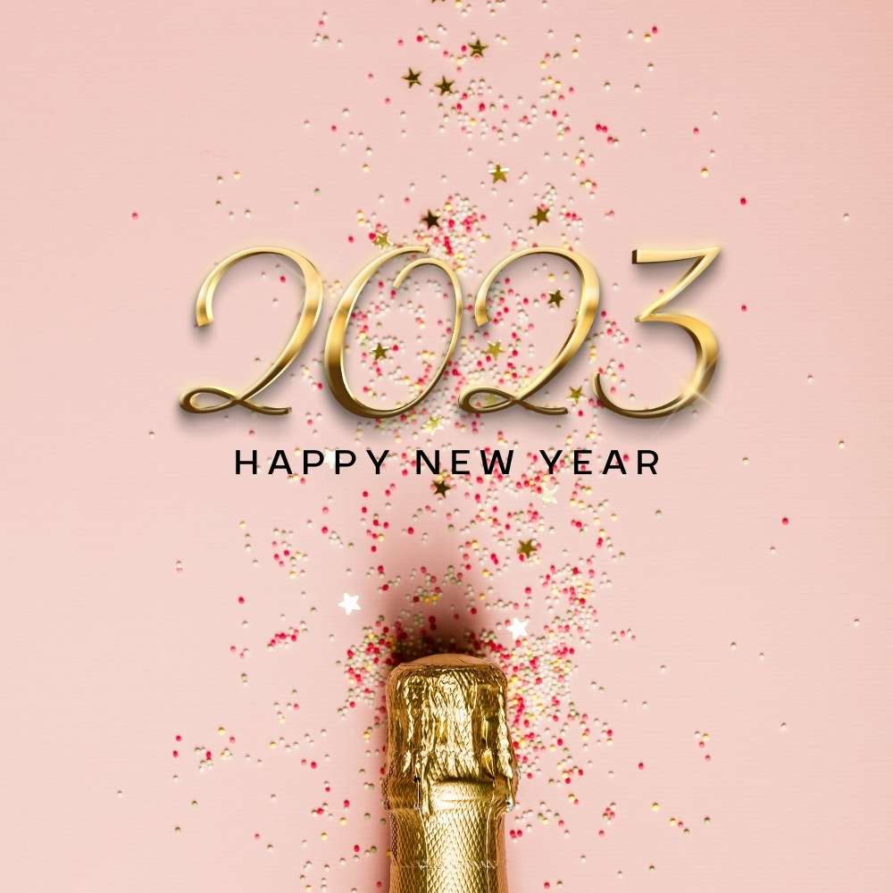 happy new year 2023 wallpaper