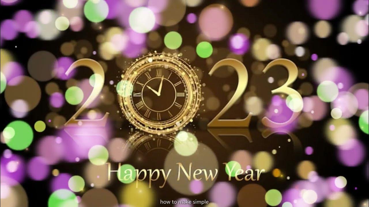 Happy New Year Status 2023. NEW YEAR Wishes Greetings Whatsapp Status Video Download #shorts Wishes