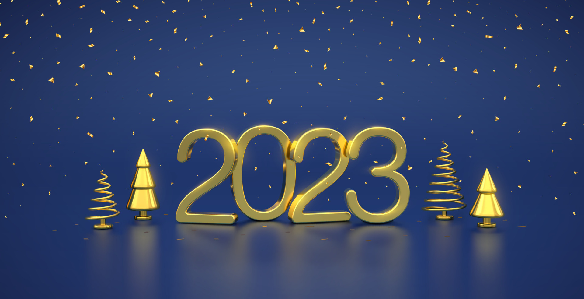 Happy New Year 2023 Vector Art, Icon, and Graphics for Free Download