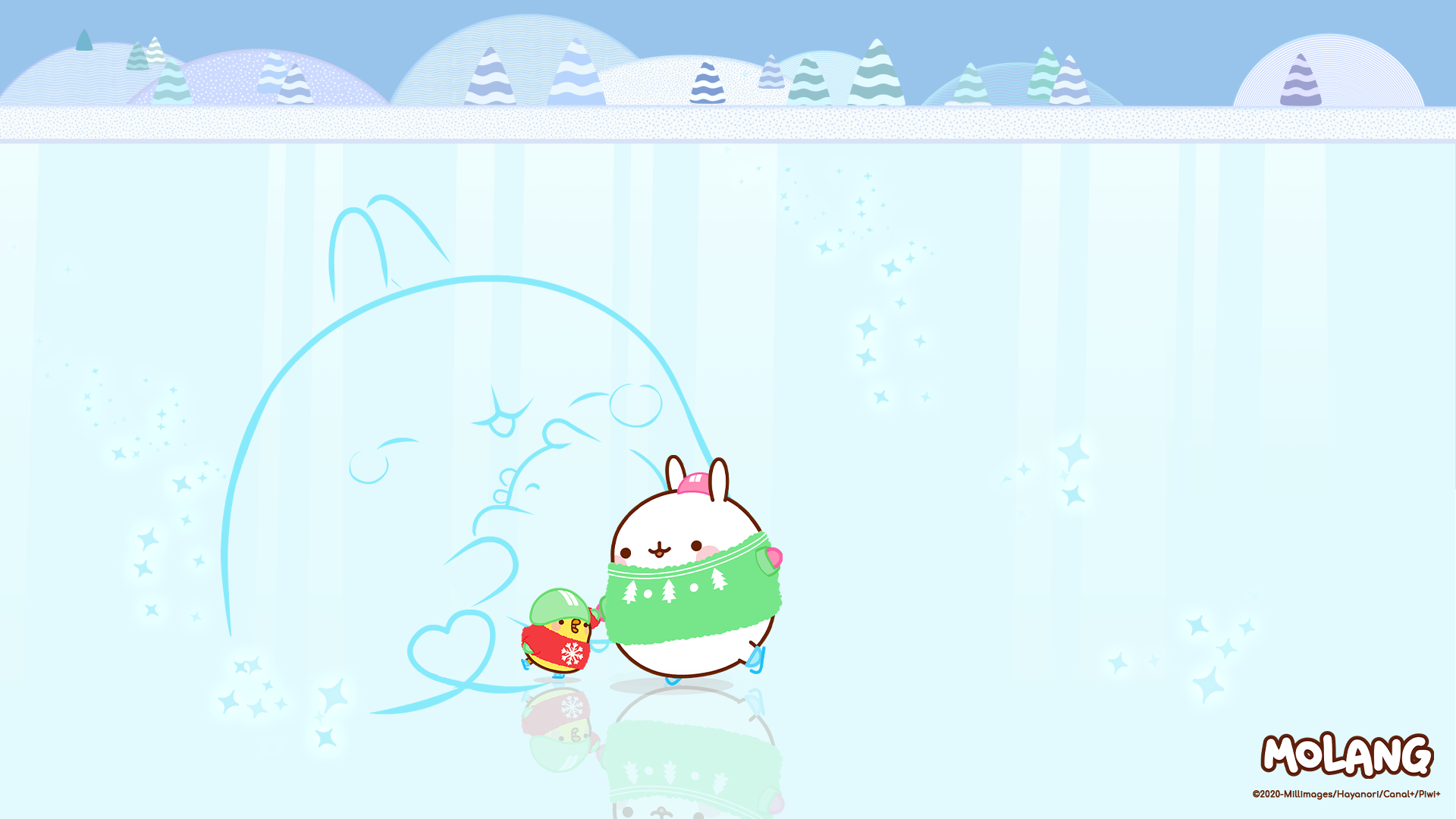 Ice Skating Desktop Wallpaper