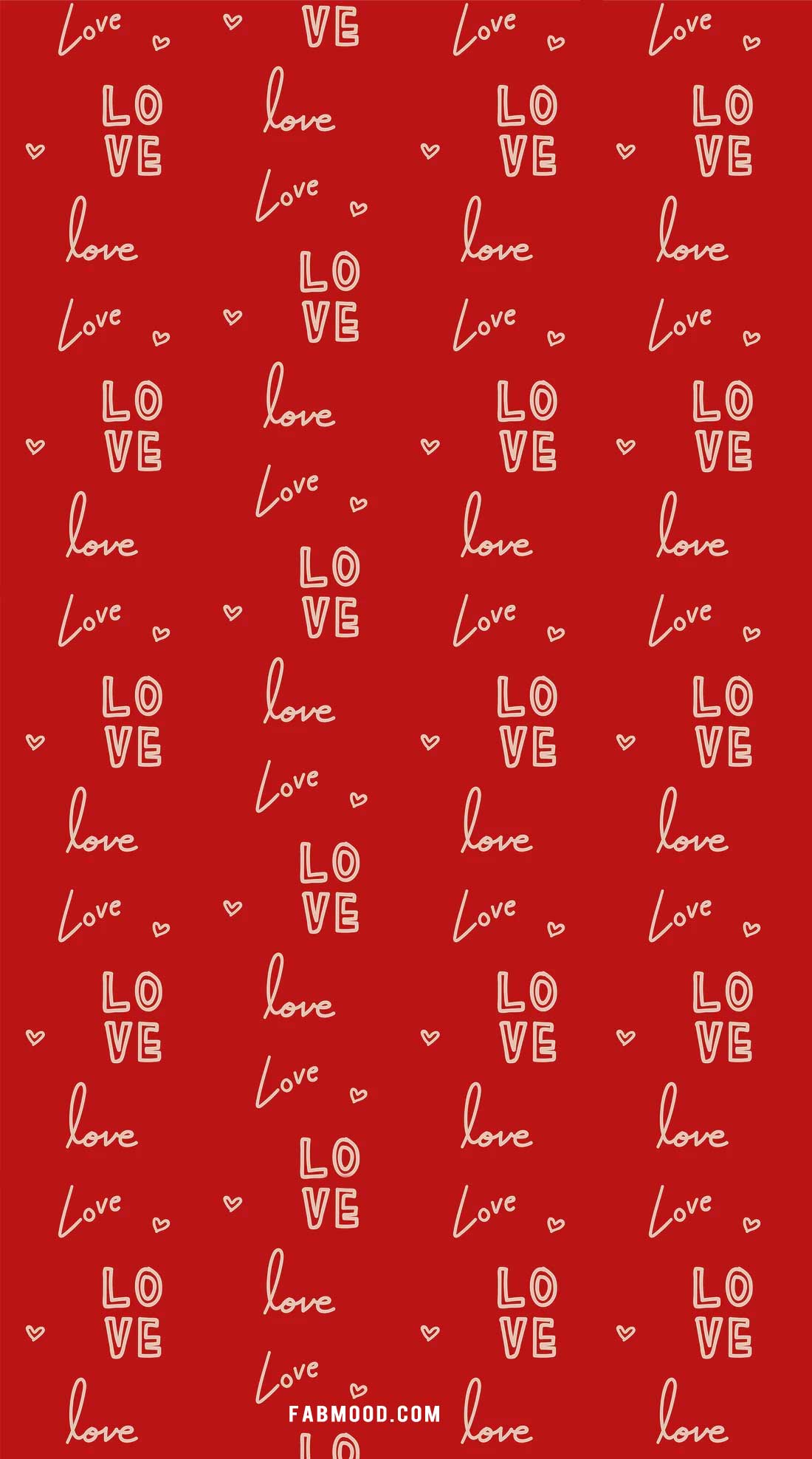 Red Valentine's Day Wallpaper