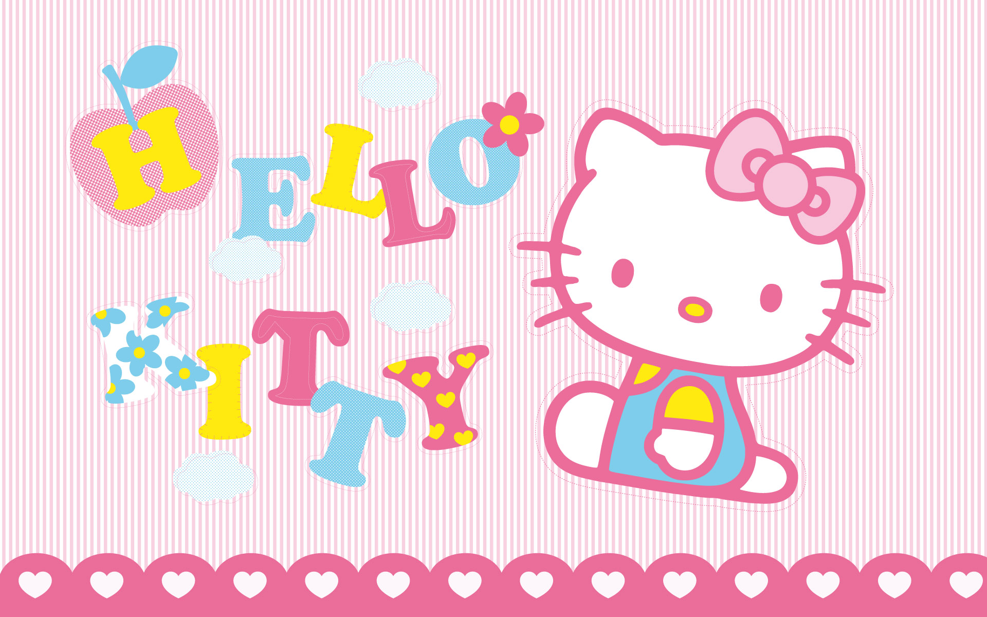 Hello Kitty Background for Desktop
