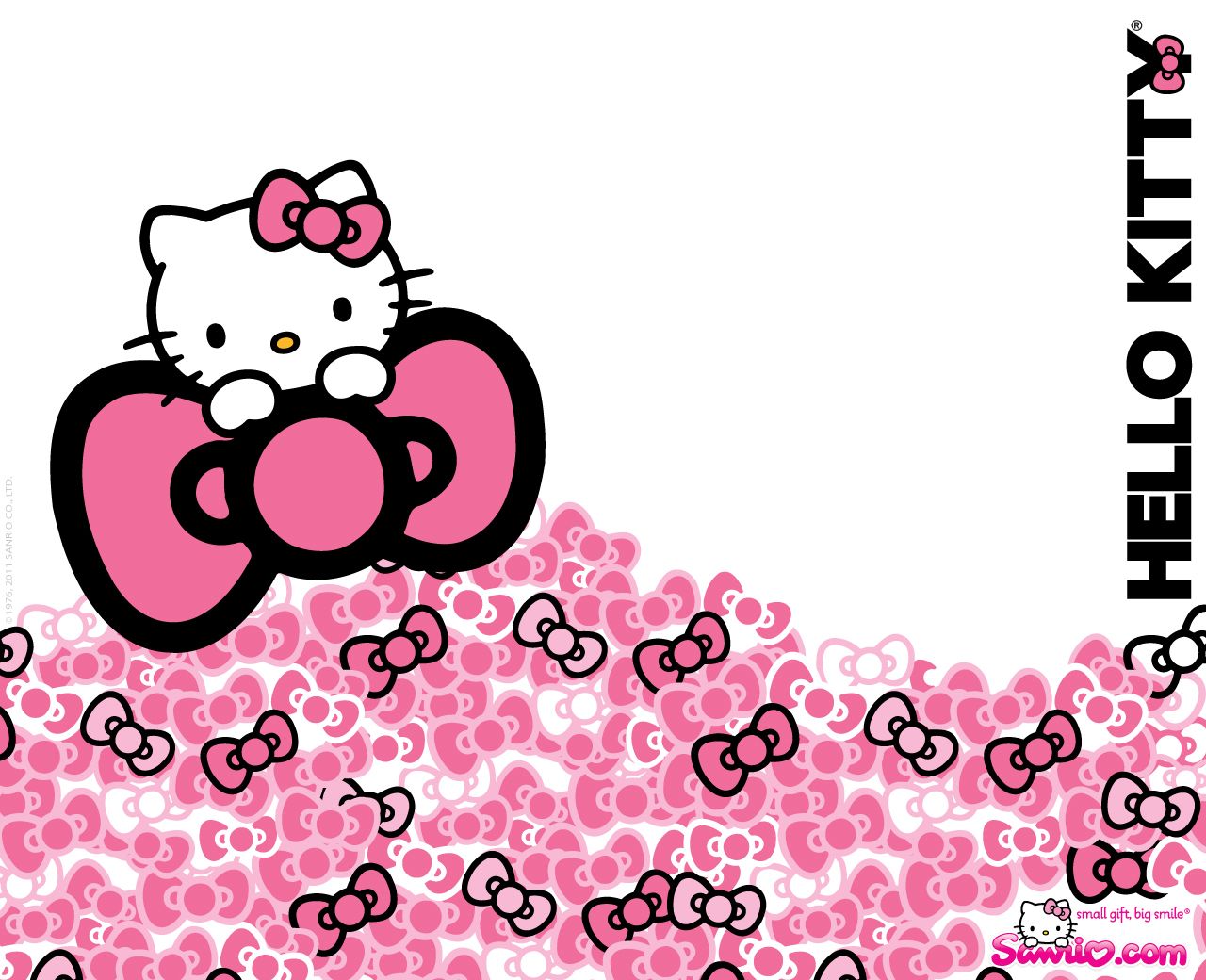 Hello Kitty Logo Wallpaper