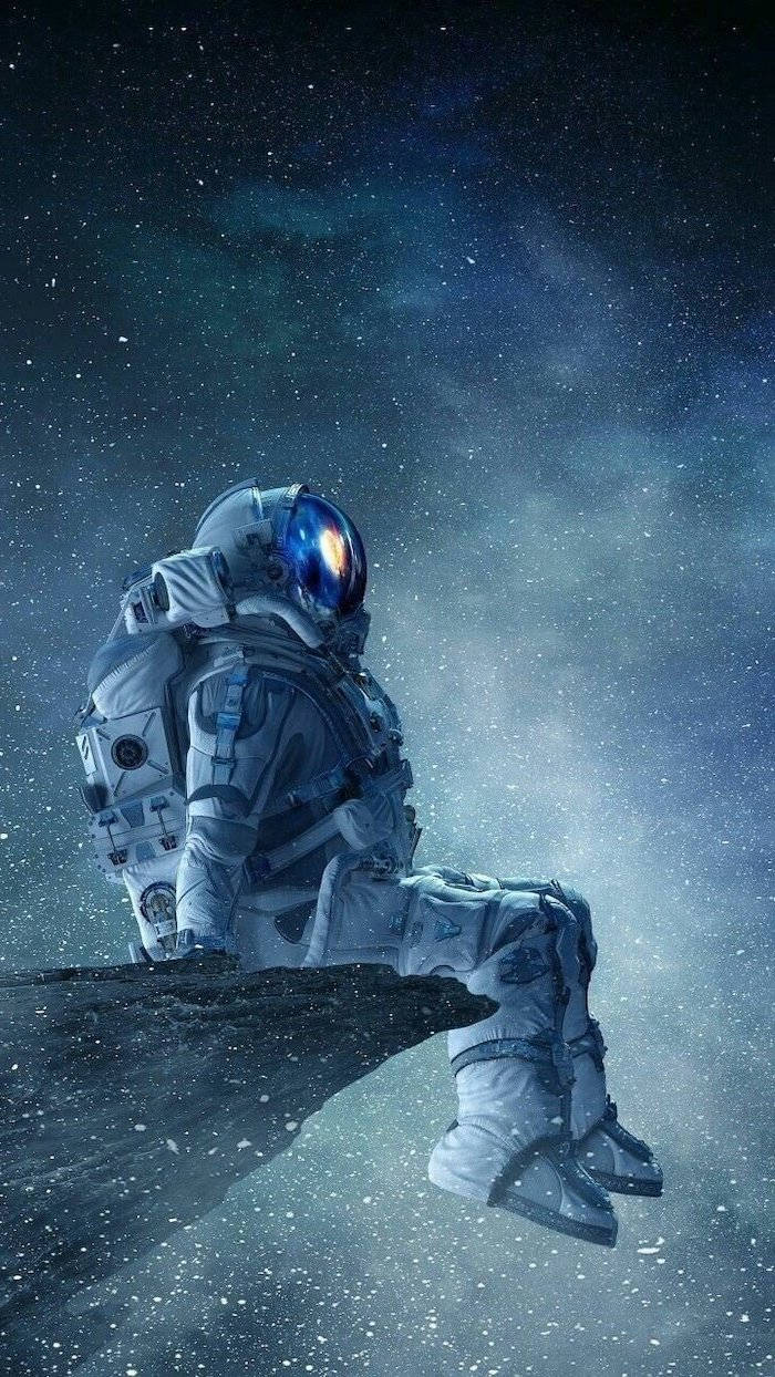 Cool Galaxy The Astronaut Wallpaper