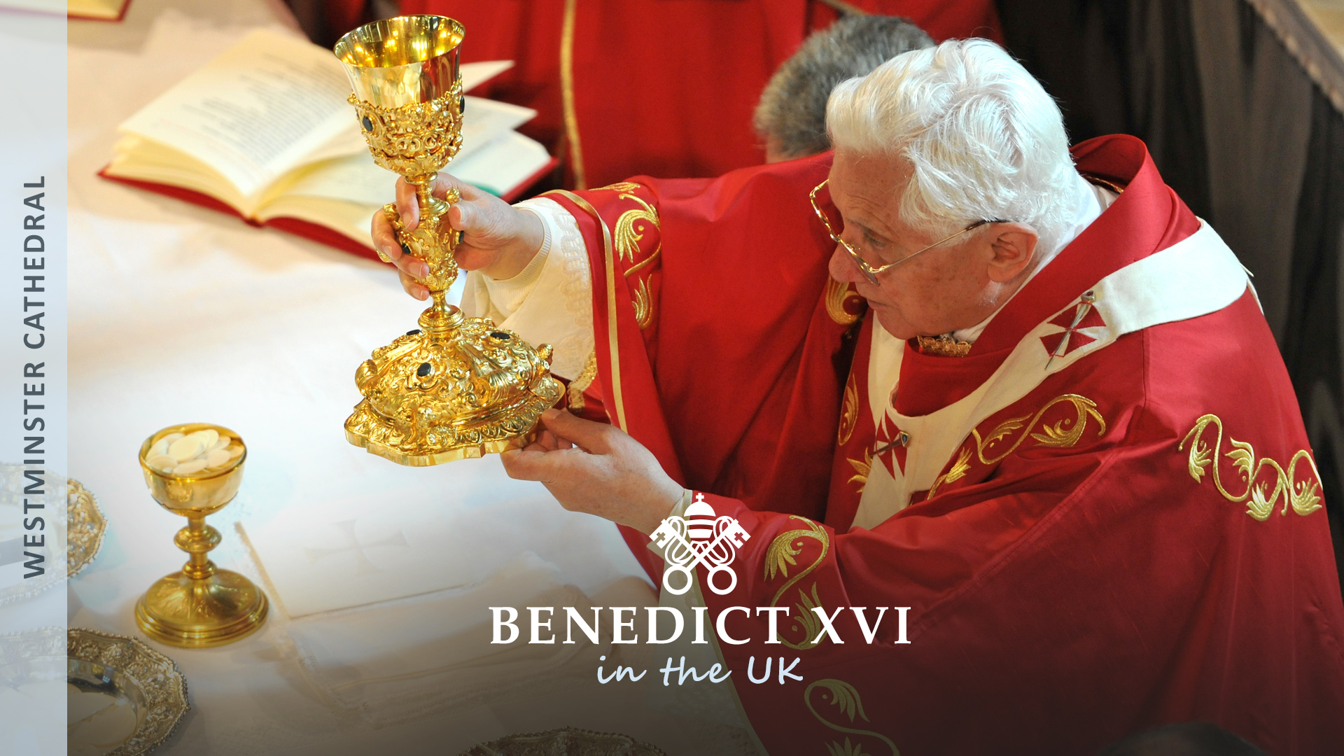 Catholic Church Benedict XVI celebrates Mass in Westminster Cathedral #PapalVisit2010 #PopeInLondon