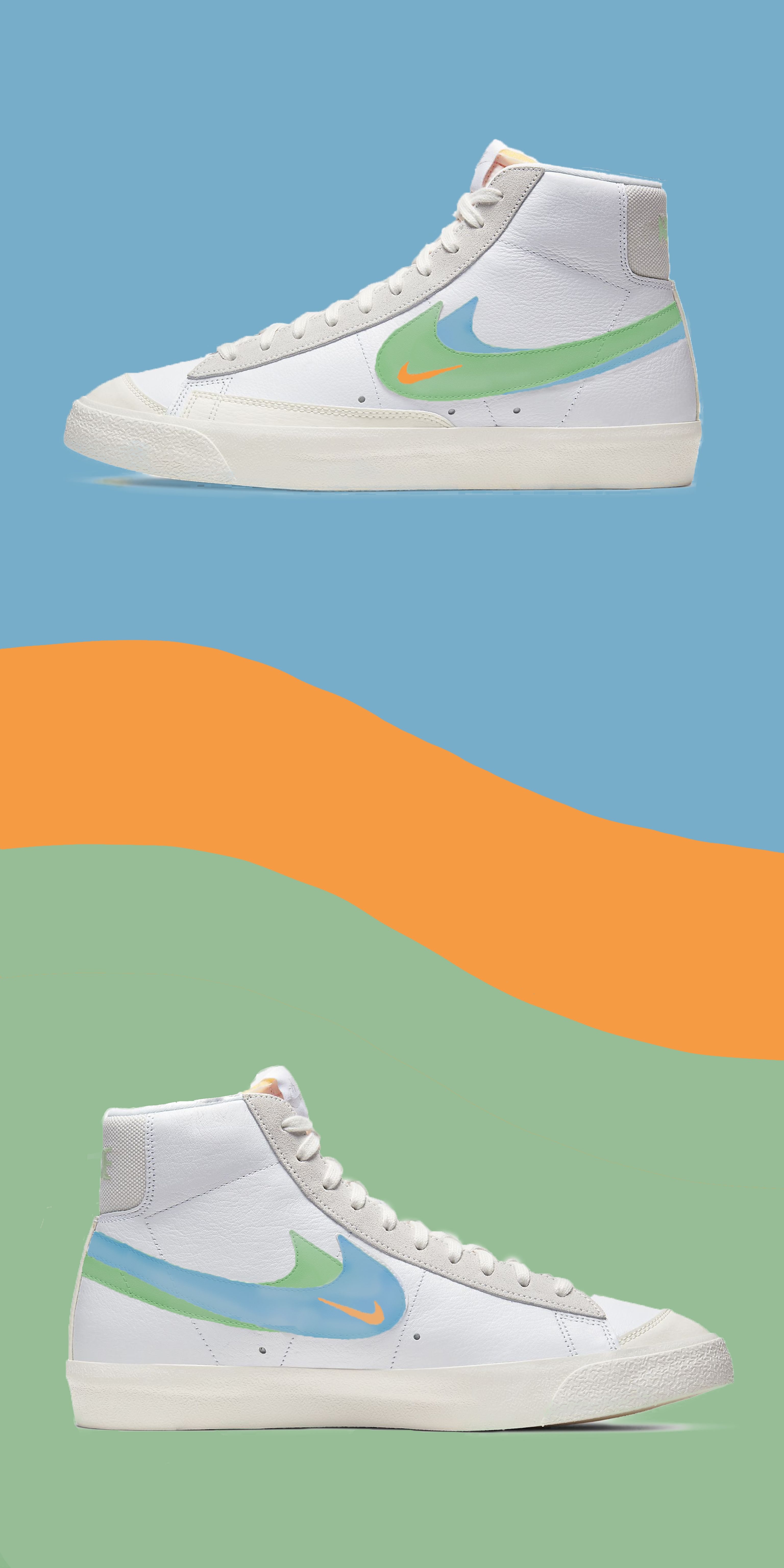 Free download THE END Chaussures de sport mode Photographie rtro Chaussures art [679x1024] for your Desktop, Mobile & Tablet. Explore Nike Blazer Wallpaper. Wallpaper Of Nike, Nike Wallpaper, Pink Nike Wallpaper