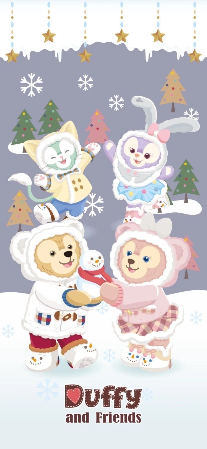 ダッフィー. Duffy the disney bear, Cute disney wallpaper, Disney friends