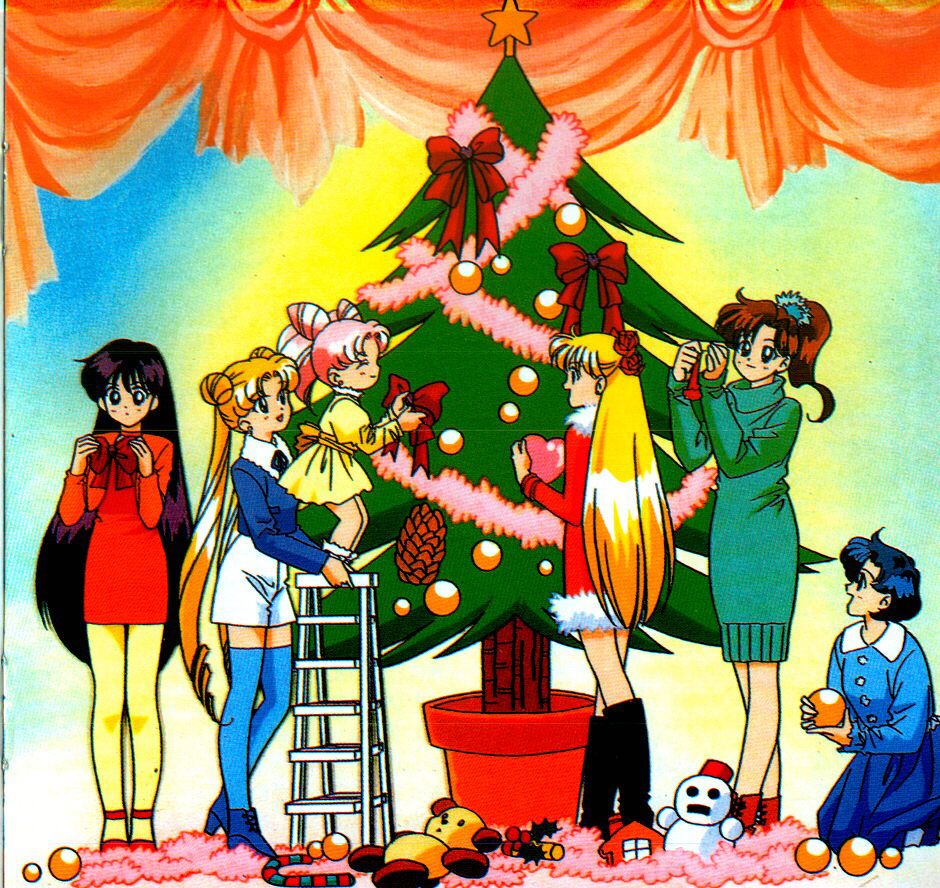 SM Christmas!. Sailor moon stars, Sailor moon art, Sailor moon character