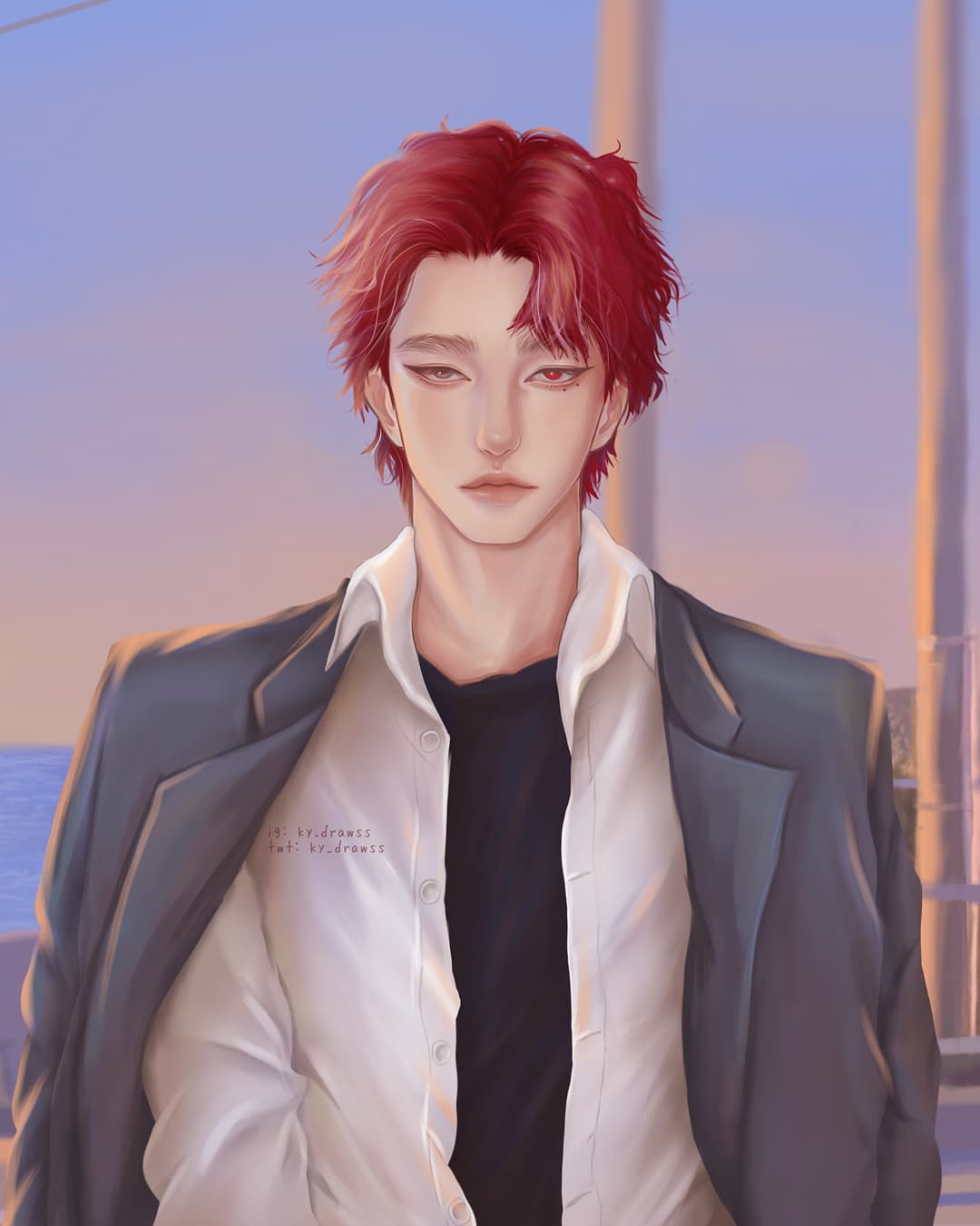 kyra. comms open! Twitter ನಲ್ಲಿ: Vinny Hong from wind breaker ✨ #artph