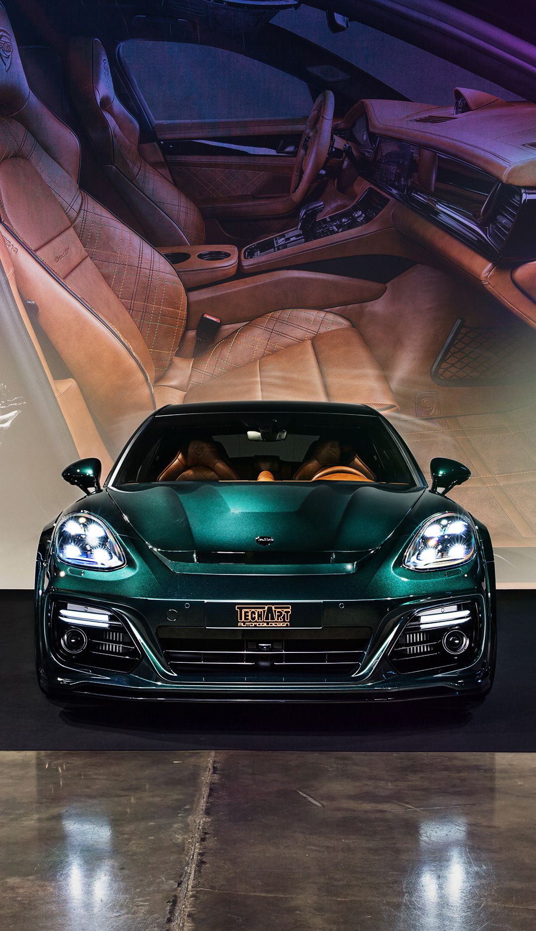 Techart, Porsche Panamera Sport Turismo, GrandGT, 2018, 1080x1920 wallpaper. Porsche panamera, Panamera sport turismo, Porsche