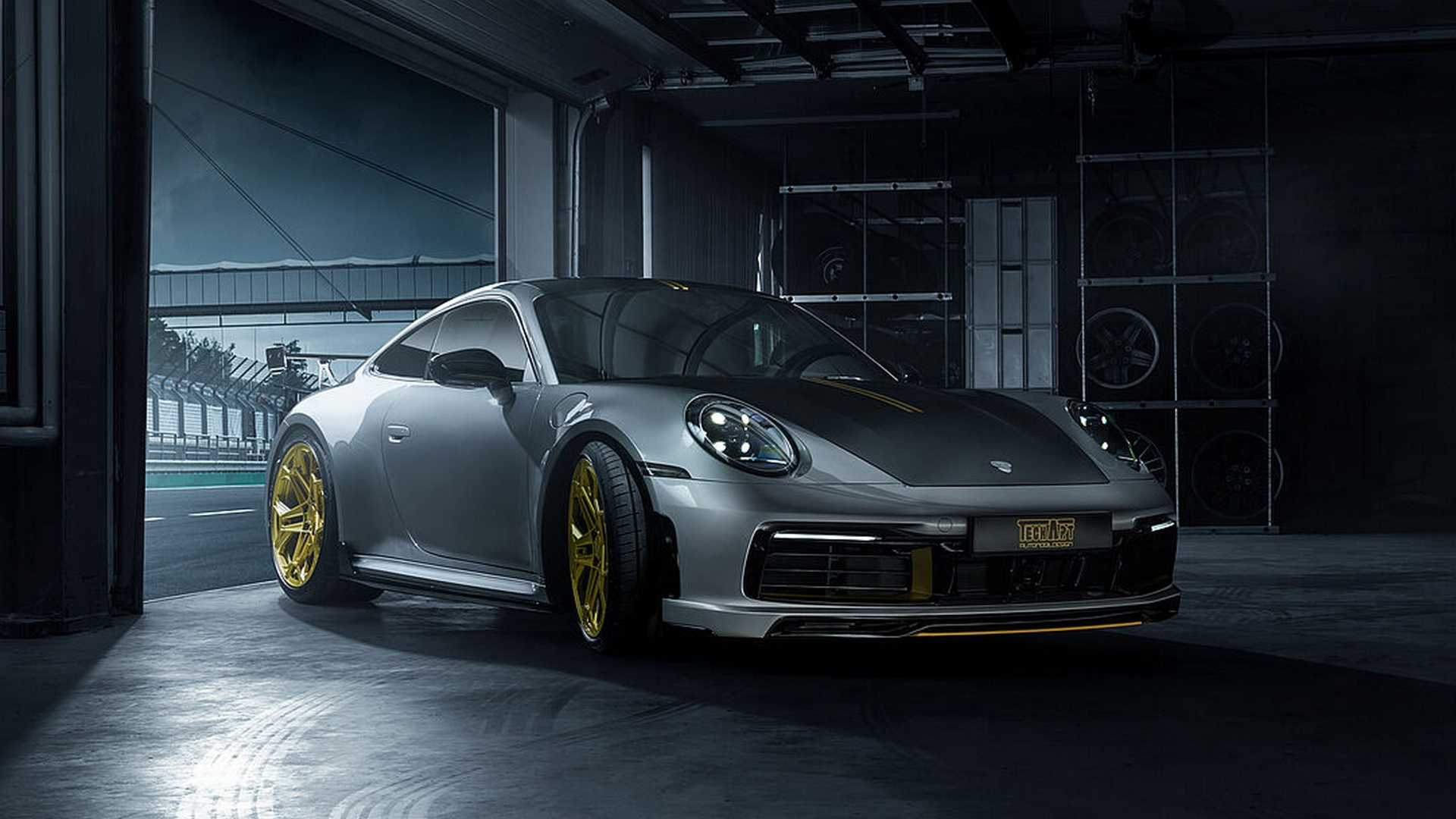 Porsche 911 by TechArt. Motor1.com Photo