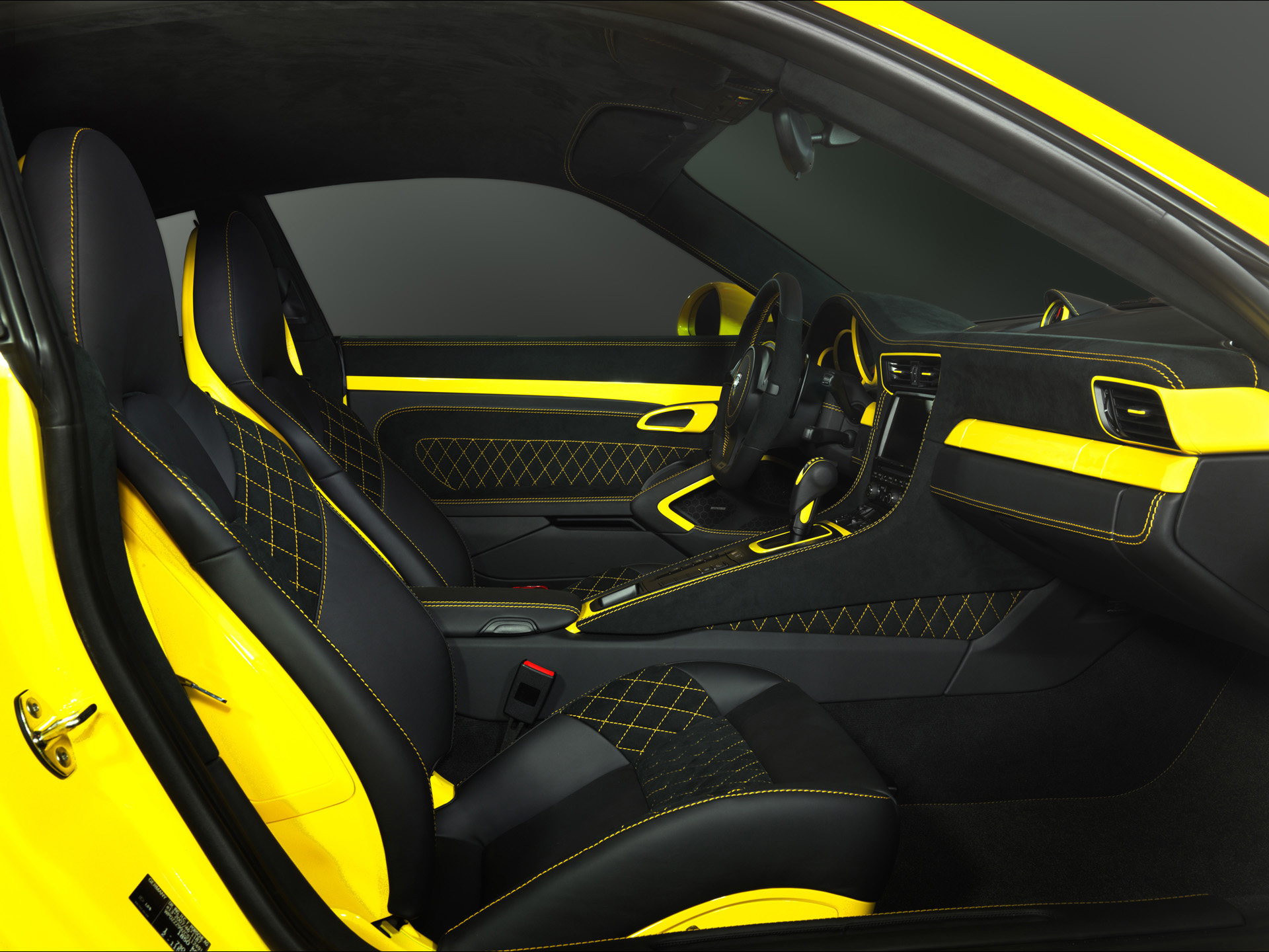 TechArt Porsche 911 Interior wallpaper TechArt Porsche 911 Interior