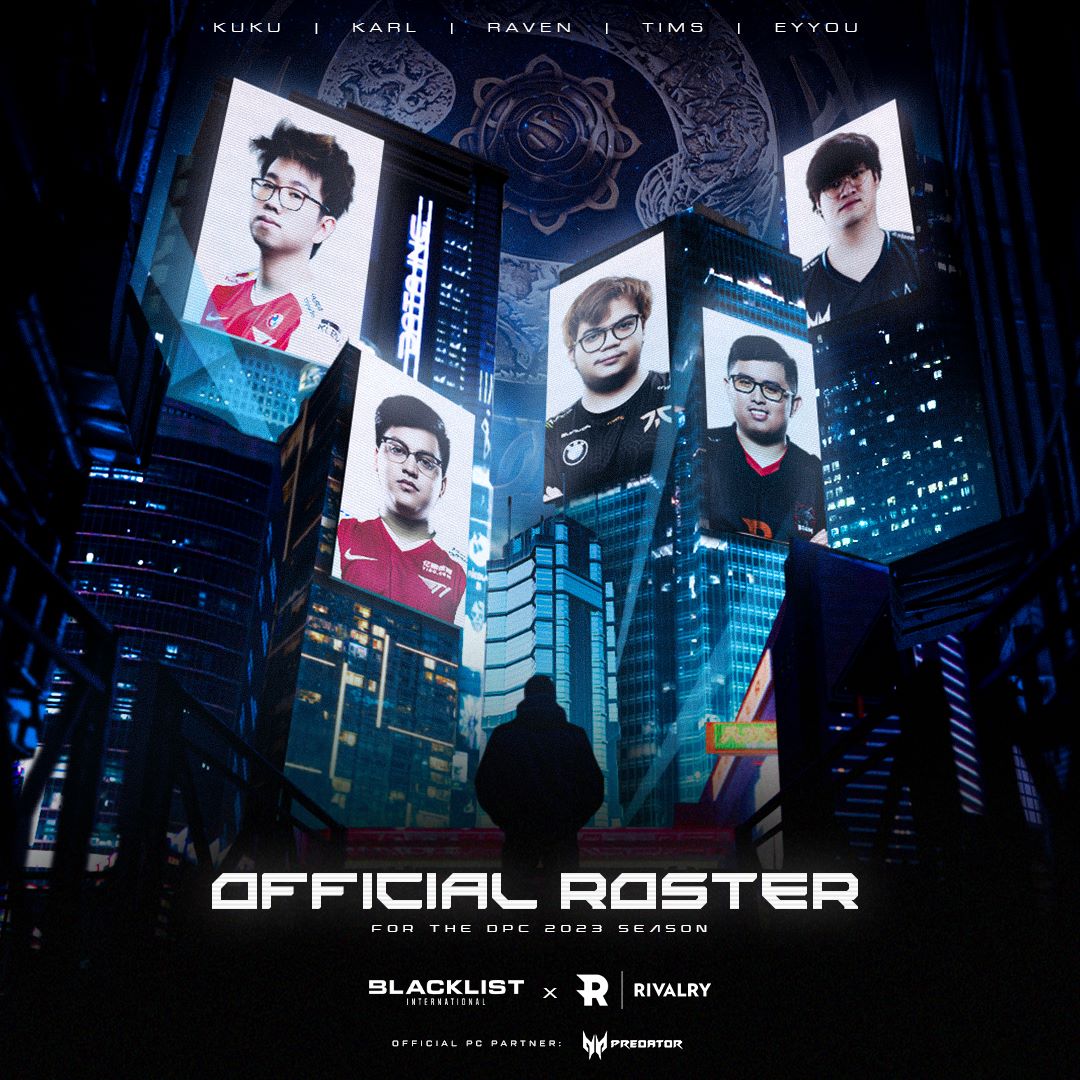 Predator Gaming X Blacklist International Dota 2: Breaking The Code In Dota 2 With A World Class All Filipino Roster