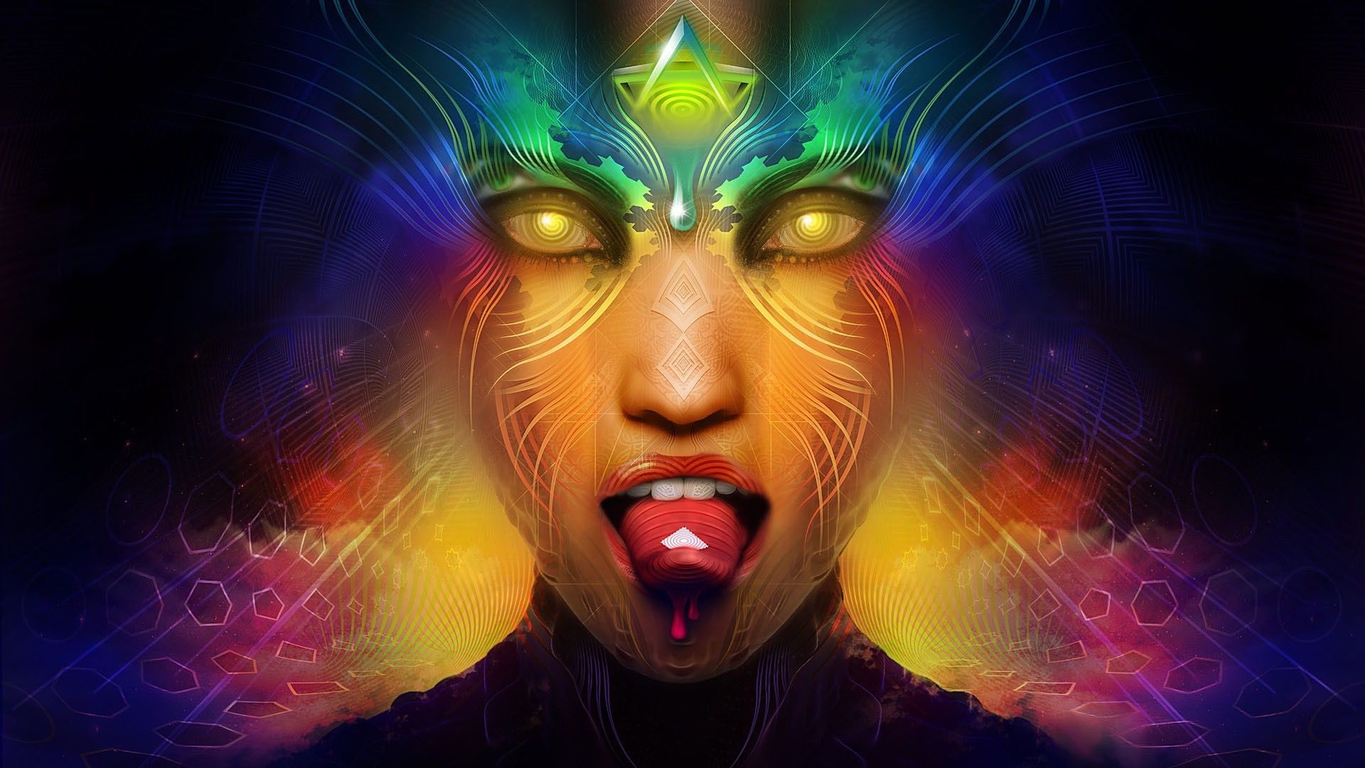 Trippy Space Wallpaper For Android As Wallpaper HD