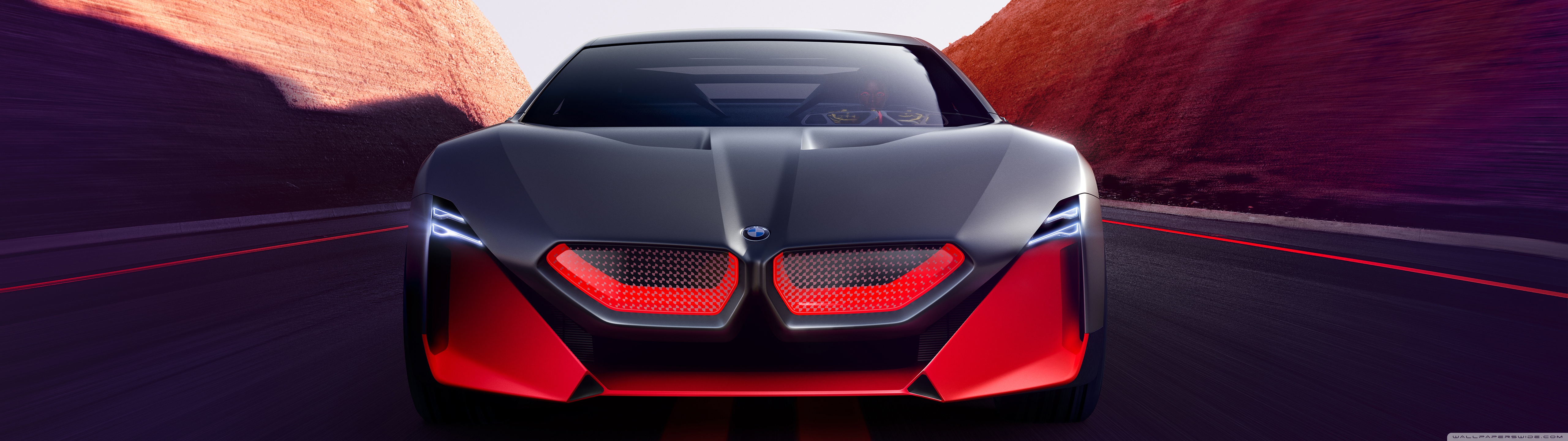 BMW Vision M NEXT Sports Car, Road Ultra HD Desktop Background Wallpaper for: Widescreen & UltraWide Desktop & Laptop, Multi Display, Dual Monitor, Tablet