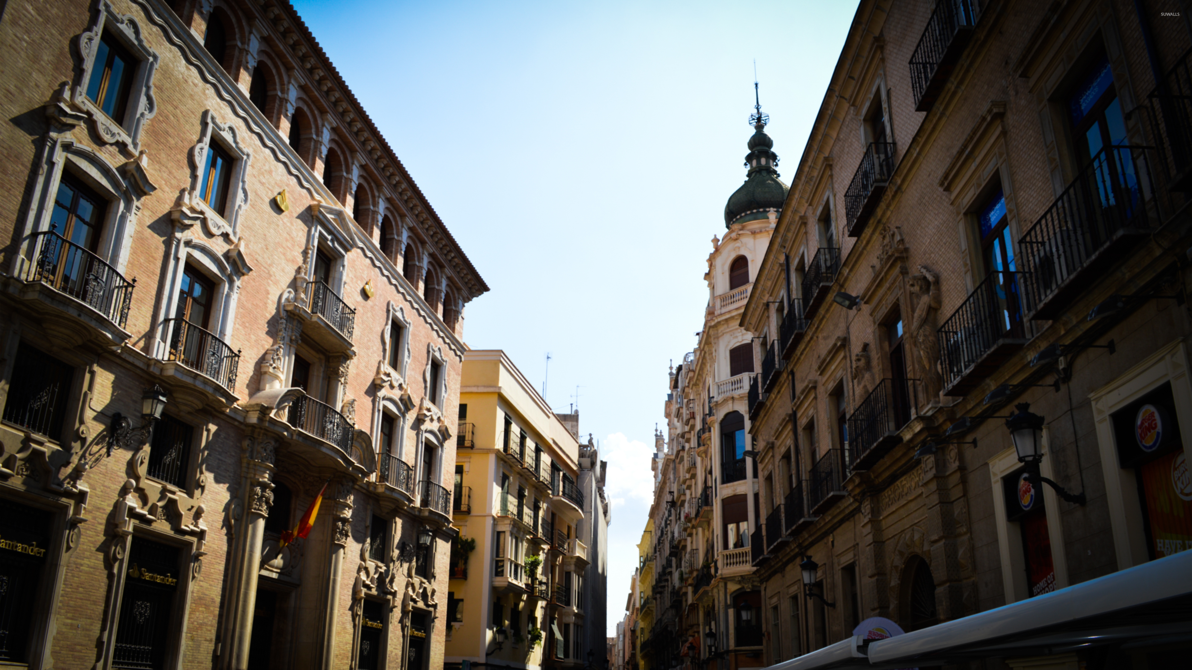 Street in Murcia wallpaper wallpaper