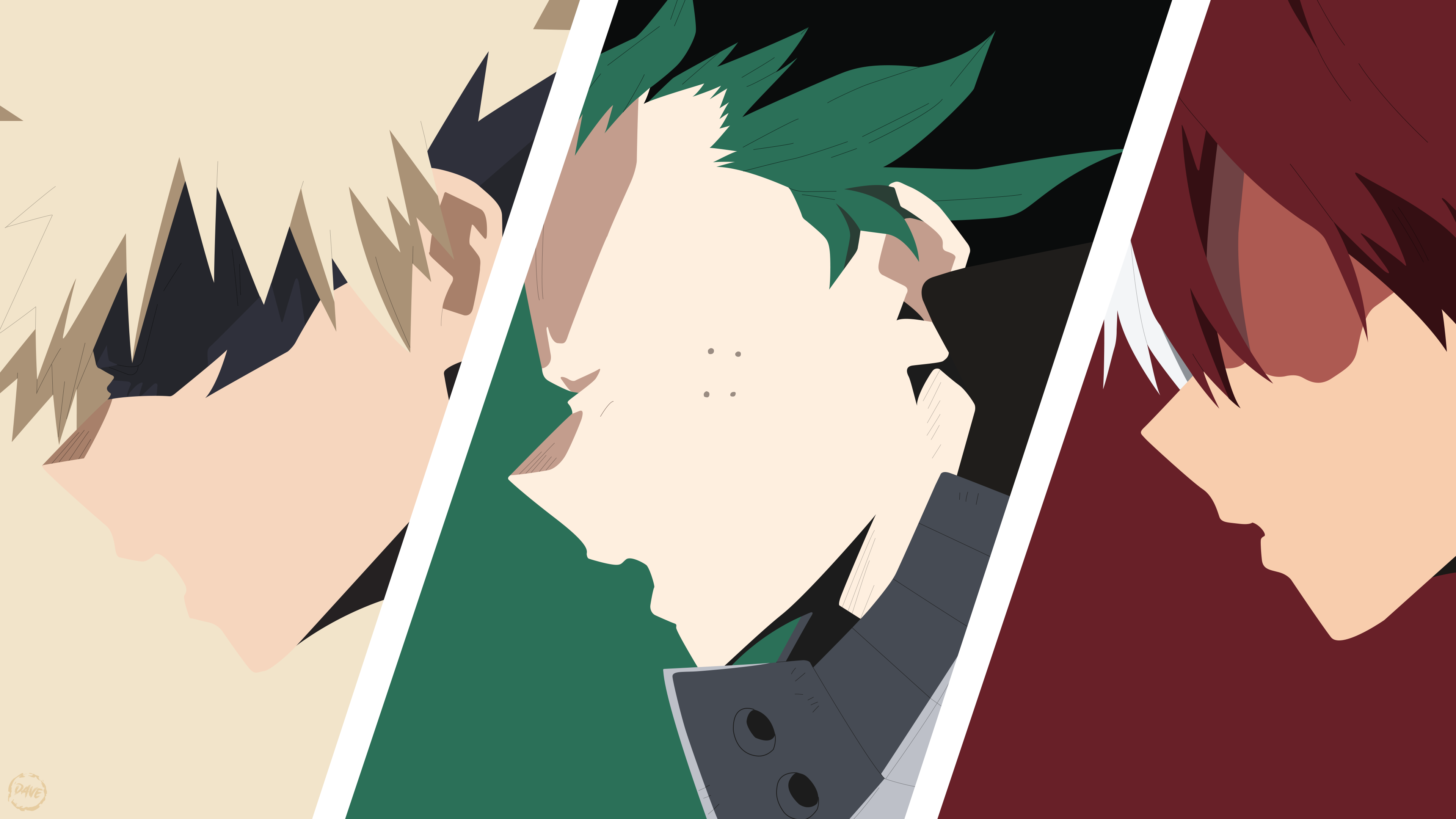 Katsuki Bakugo Wallpaper 4K, Izuku Midoriya, Anime