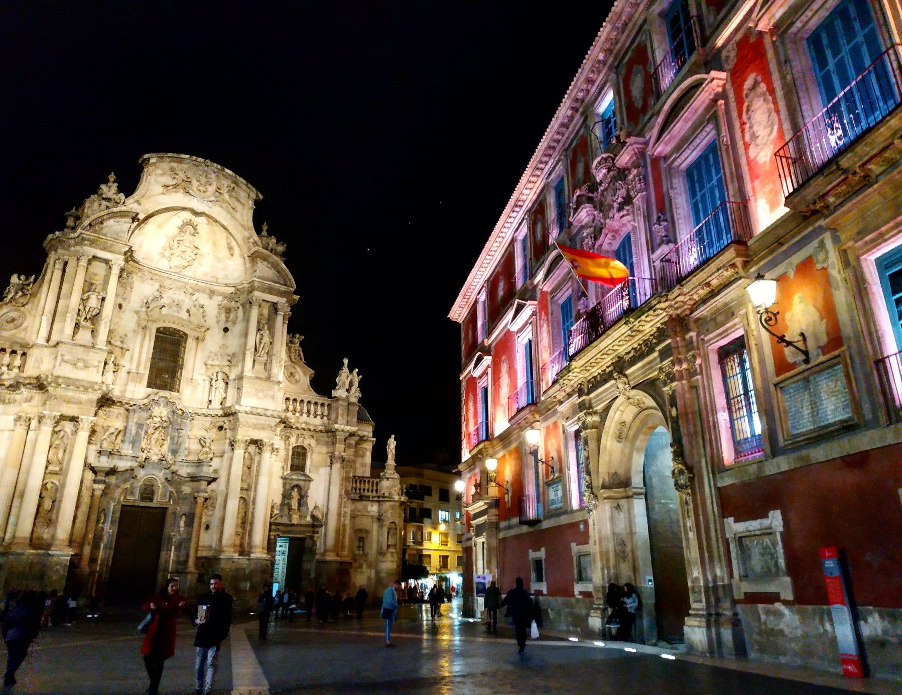 Murcia Nocturna wallpaper. España, Murcia, Nocturno
