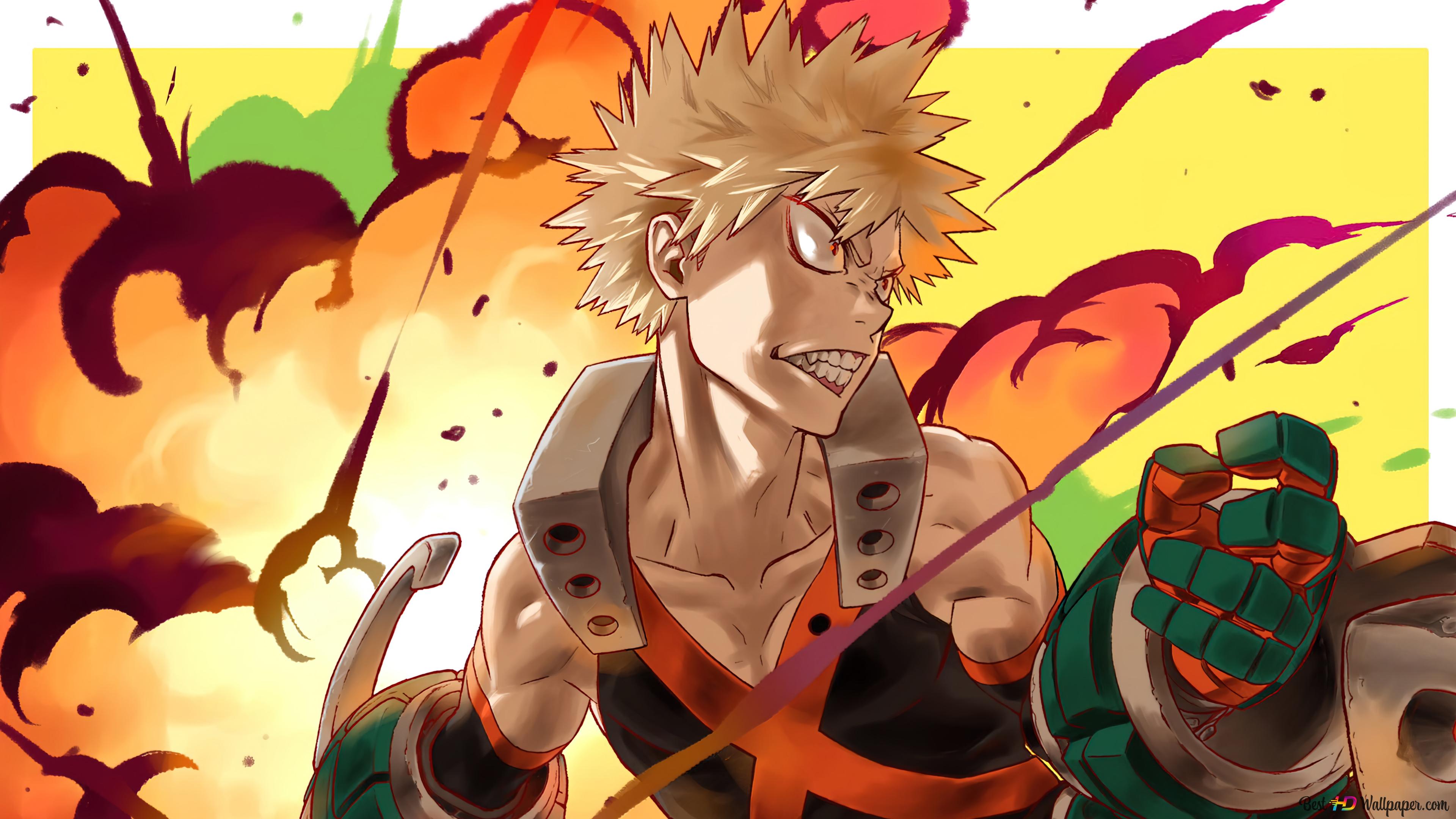 My Hero Academia. 'Katsuki Bakugo' 4K wallpaper download