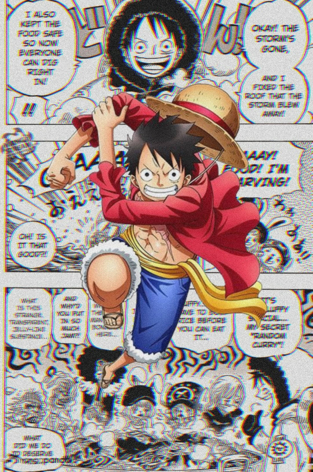 Download Luffy Aesthetic Manga Page Wallpaper