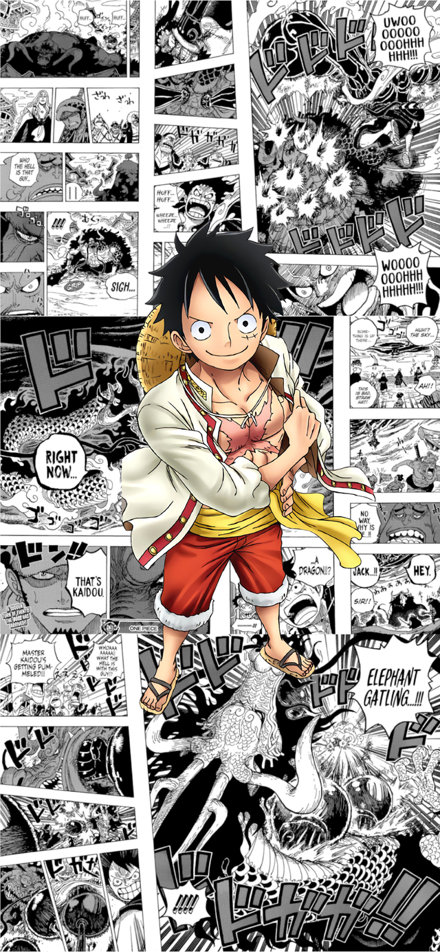 One Piece Manga Pop Wallpaper