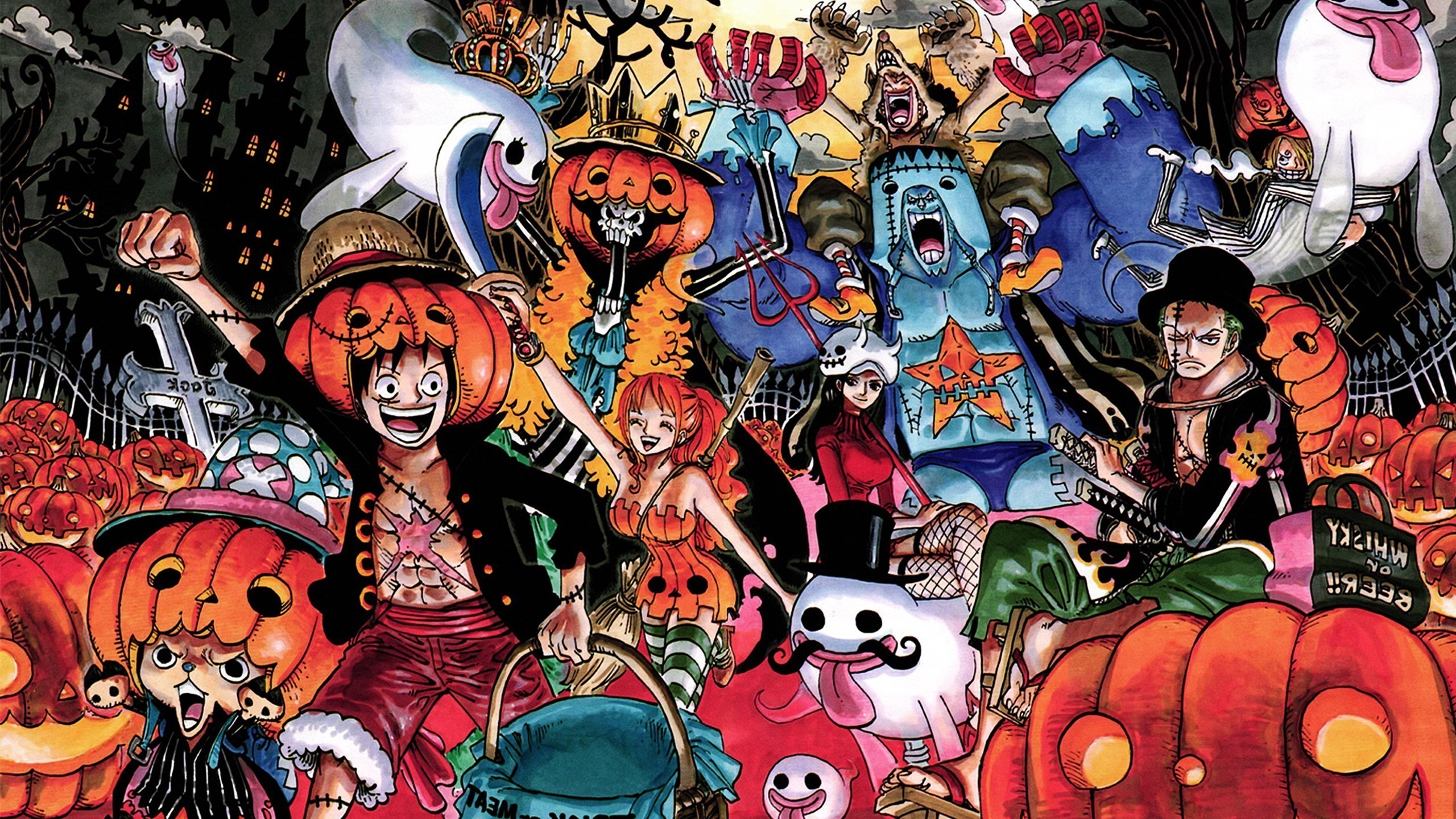 manga, Anime, One Piece, Roronoa Zoro, Nico Robin, Sanji, Franky, Usopp, Nami, Brook, Monkey D. Luffy, Tony Tony Chopper Wallpaper HD / Desktop and Mobile