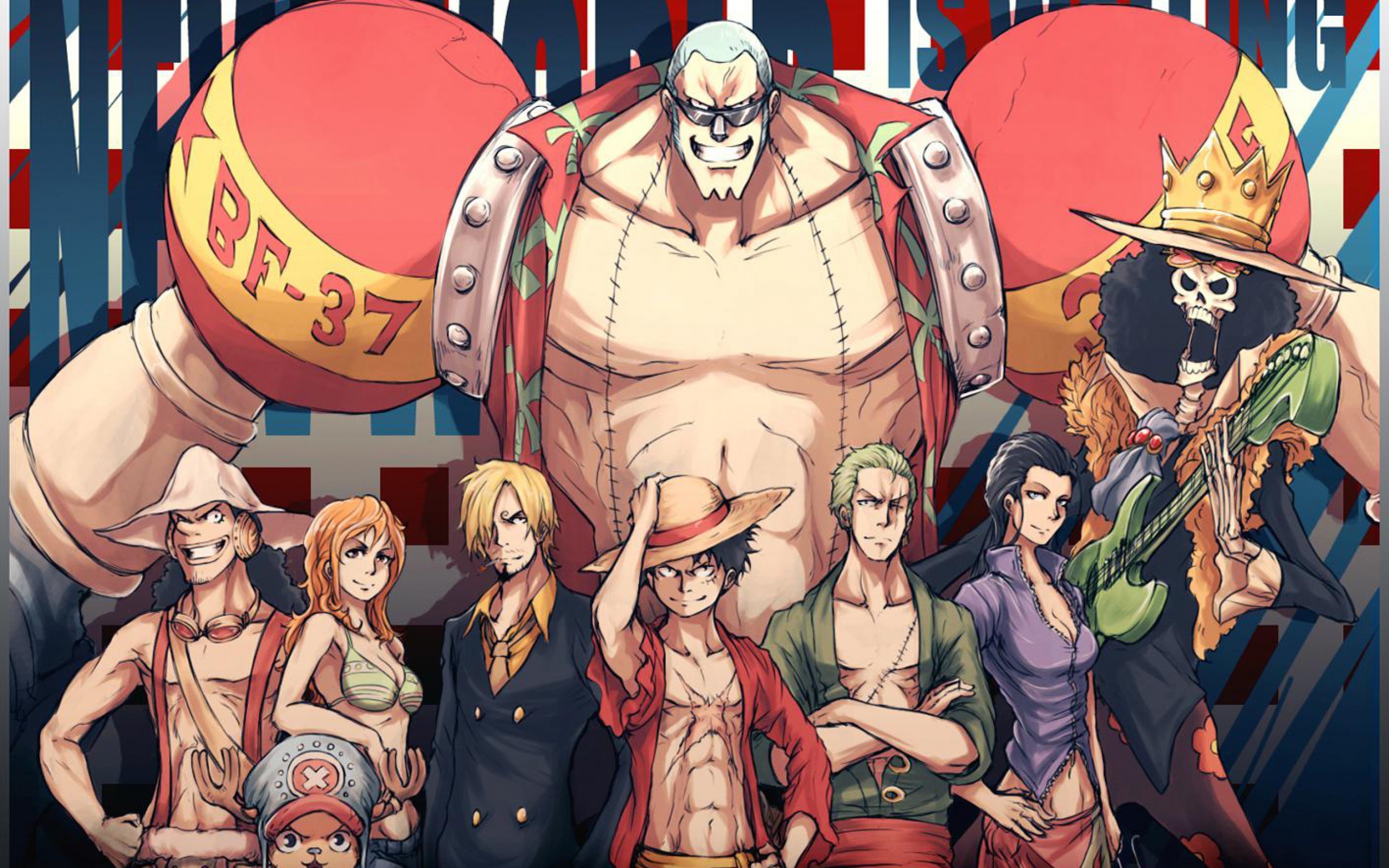 manga, Anime, One Piece, Monkey D. Luffy, Roronoa Zoro, Ussop, Nami, Nico Robin, Franky Wallpaper HD / Desktop and Mobile Background