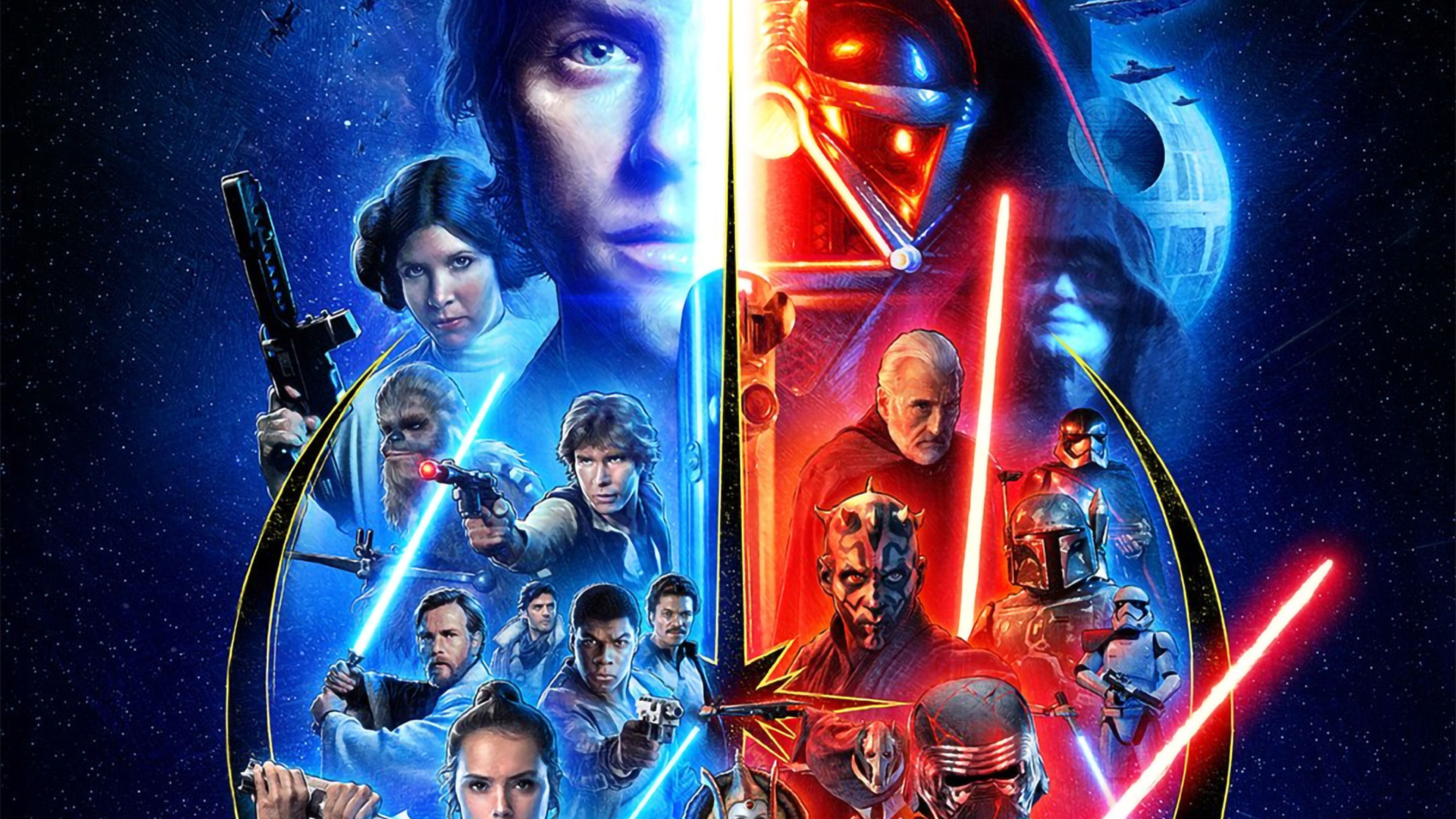 All Star Wars Characters Wallpaper Free All Star Wars Characters Background