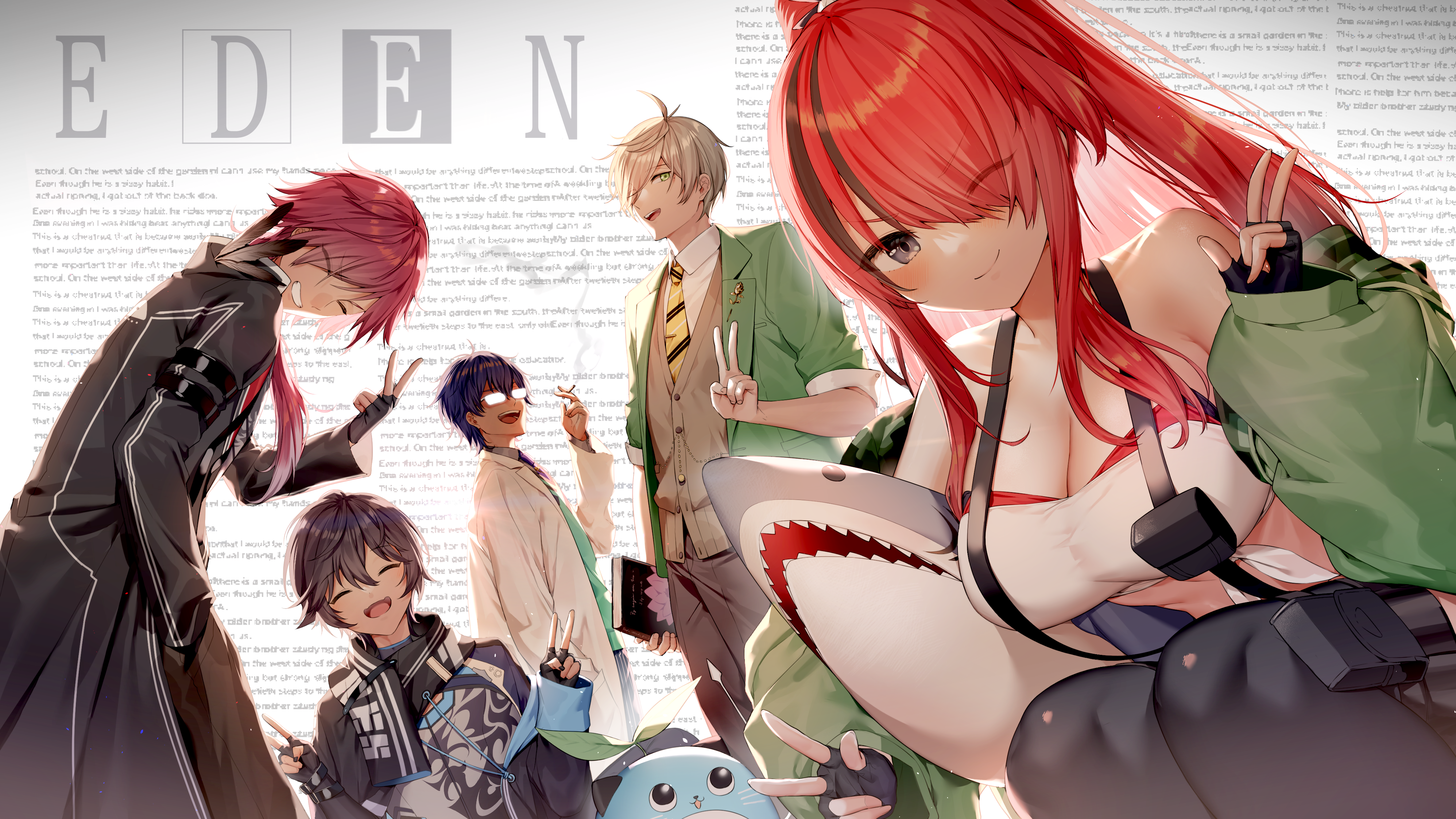 Anime wallpaper virtual youtuber nijisanji lain paterson axia krone leos vincent mameneko (leos vincent) 3992x2246 725990 en