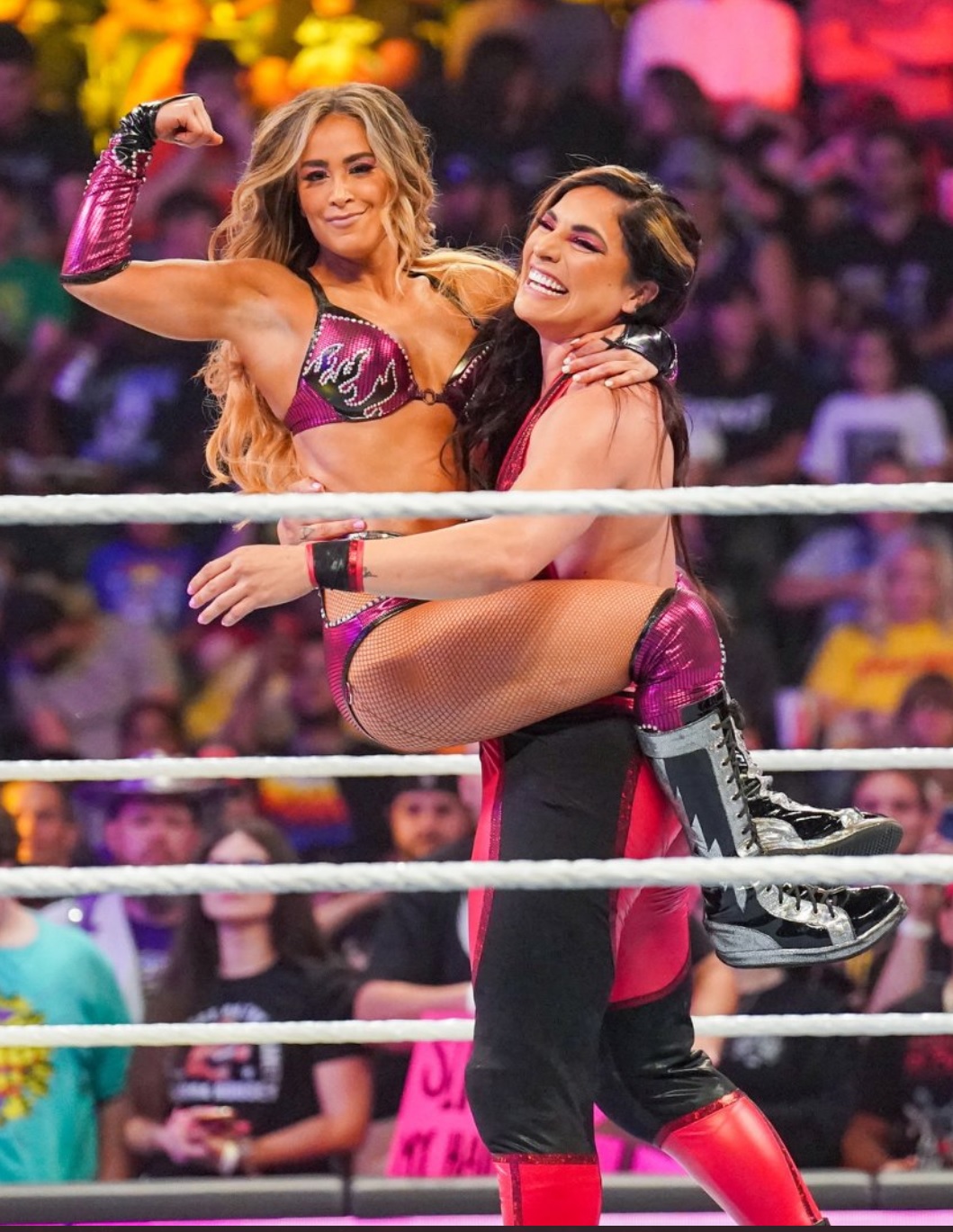 Triple H's first big L fans react in shock to Raquel Rodriguez and Aliyah sealing Women's Tag Team crown on Raw. The US Sun