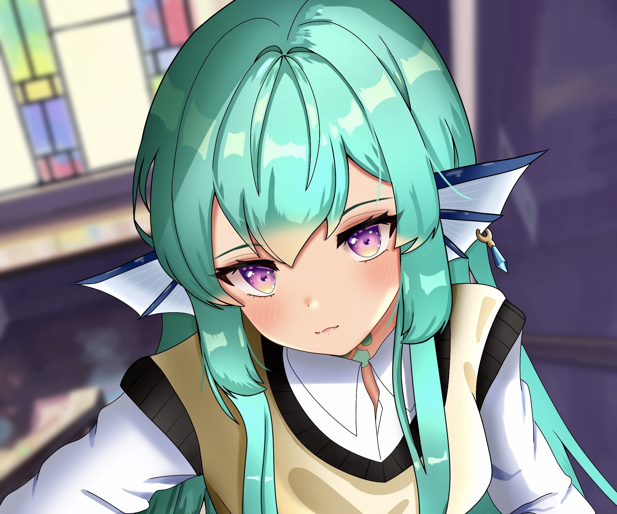Virtual Youtuber HD, Finana Ryugu, Nijisanji Gallery HD Wallpaper