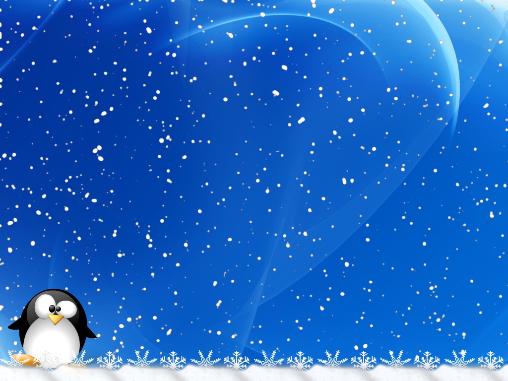 Animated Snow Desktop Wallpaper