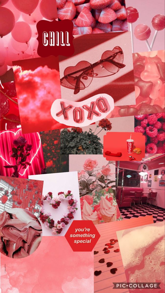 Pink Valentines Collage Wallpapers - Wallpaper Cave