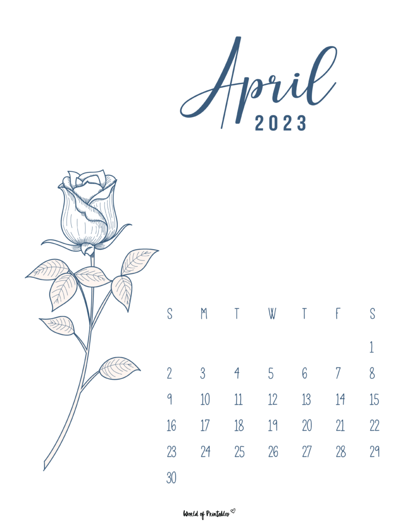 April 2023 Calendars