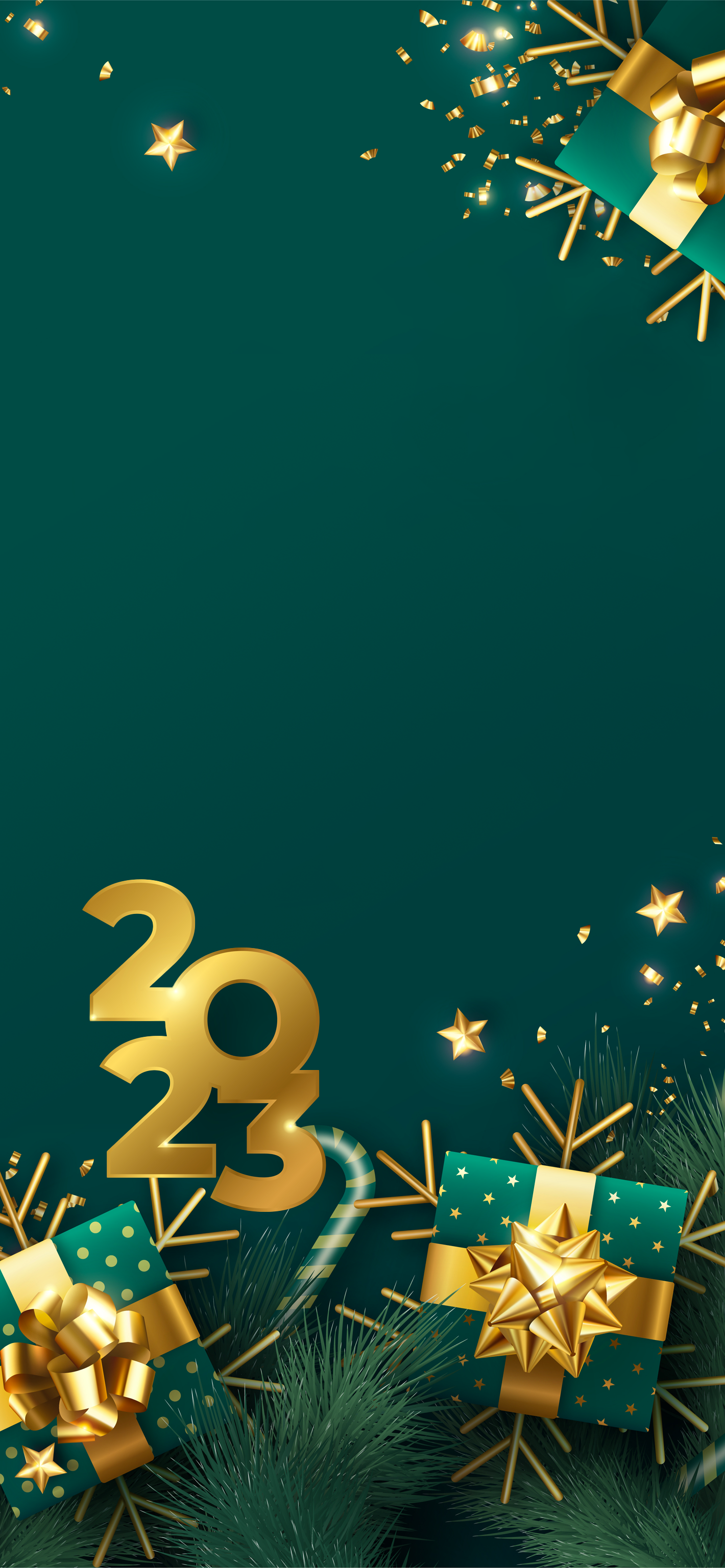 New Year Memoji Wallpaper 2023