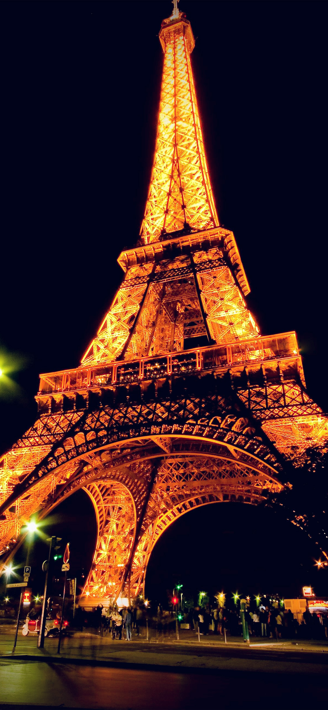 Best Eiffel tower iPhone X HD Wallpaper