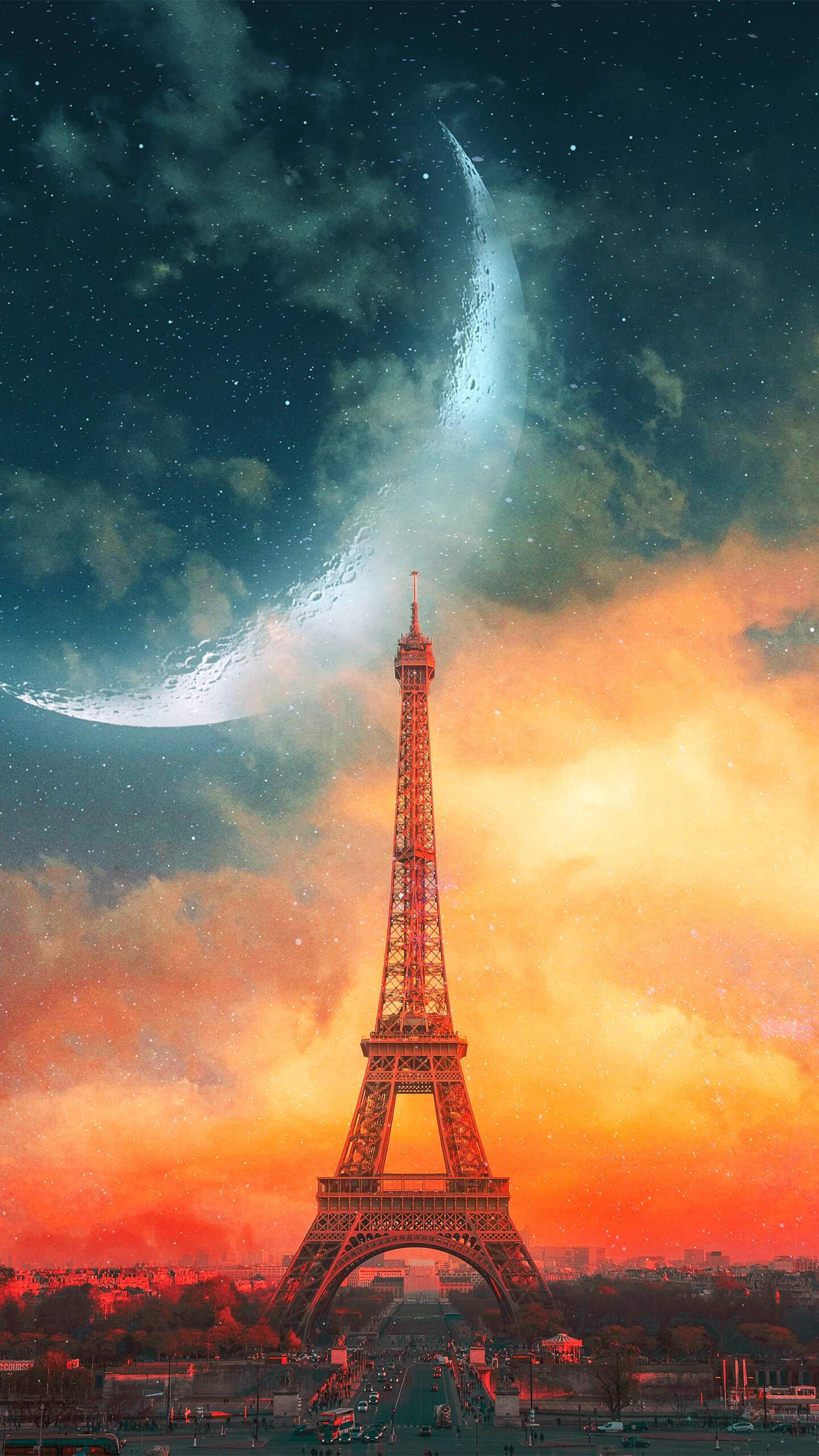 Paris Eiffel Tower Creative IPhone Wallpaper Wallpaper, iPhone Wallpaper