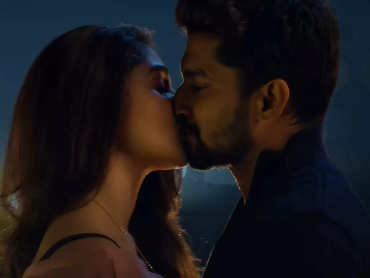 Nani's lip lock with Krithi Shetty in 'Shyam Singha Roy' teaser sets the internet on fire; clip goes viral. Telugu Movie News of India