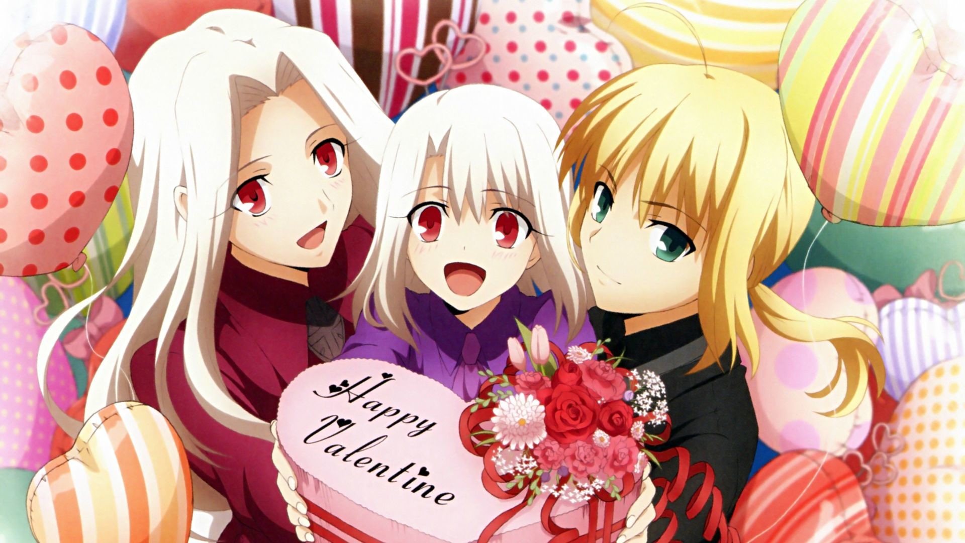 Valentine's Day Anime, valentines girl anime HD wallpaper | Pxfuel